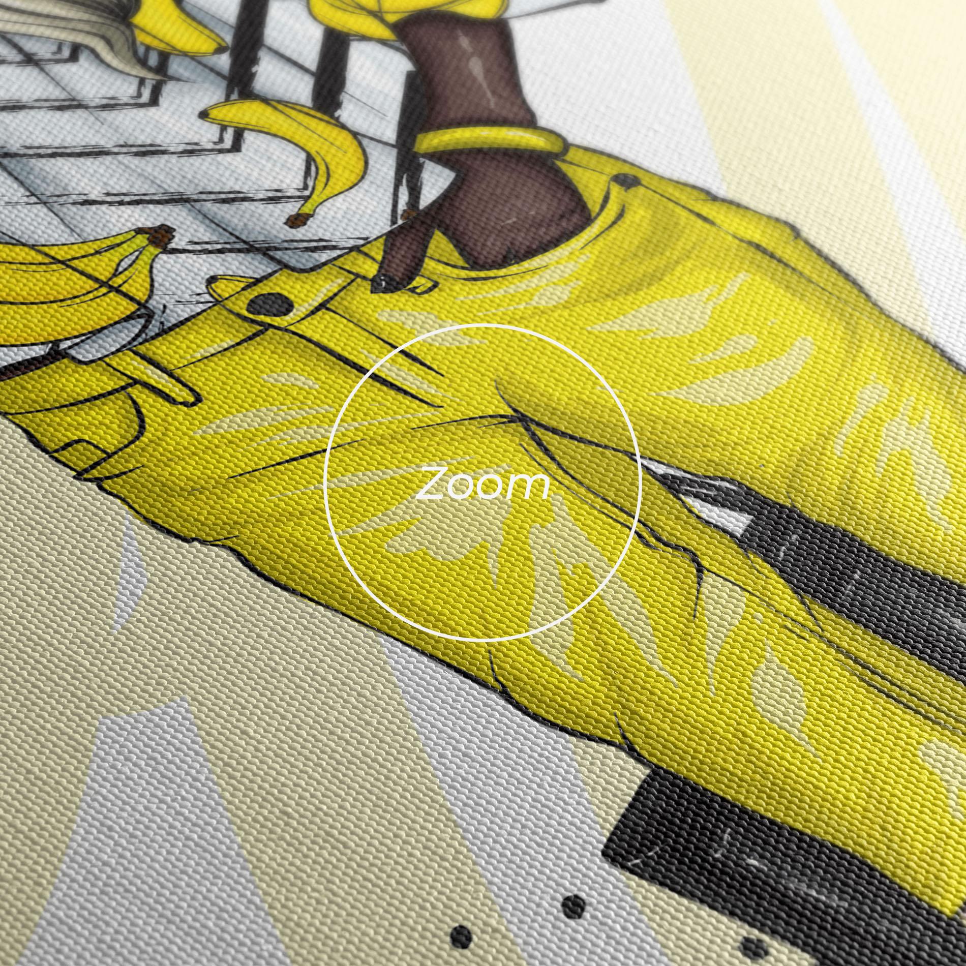 Tablou Canvas Banana Blouse mockup 3