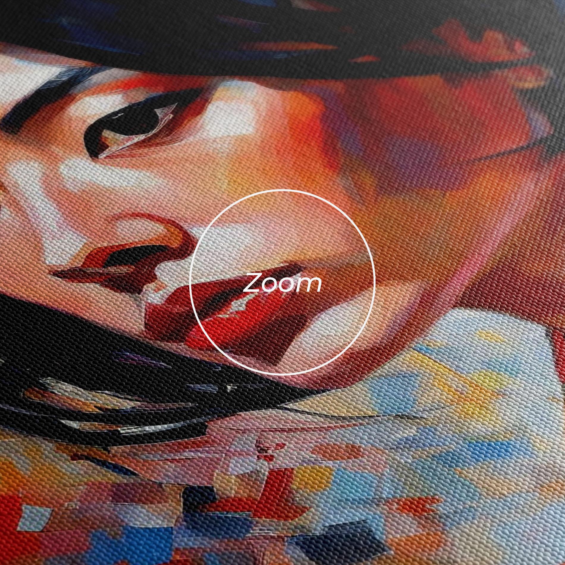 Tablou Canvas Beautiful Asian Woman mockup 3