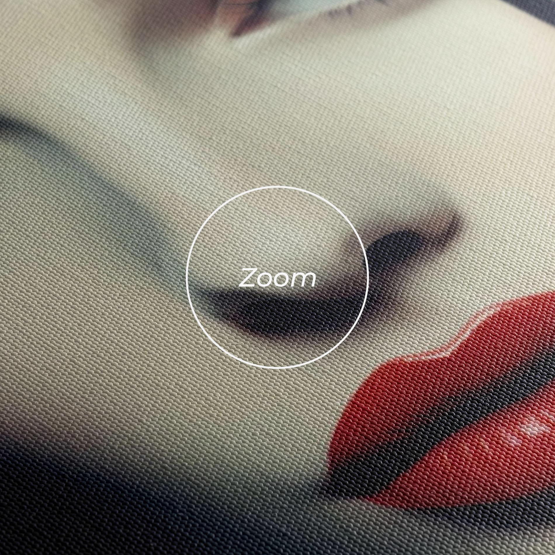 Tablou Canvas Big Juicy Lips Woman mockup 3