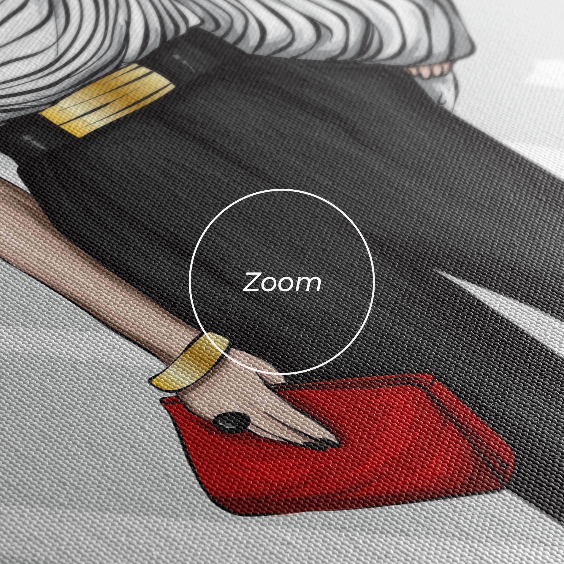 Tablou Canvas Tall Black Pants mockup 3