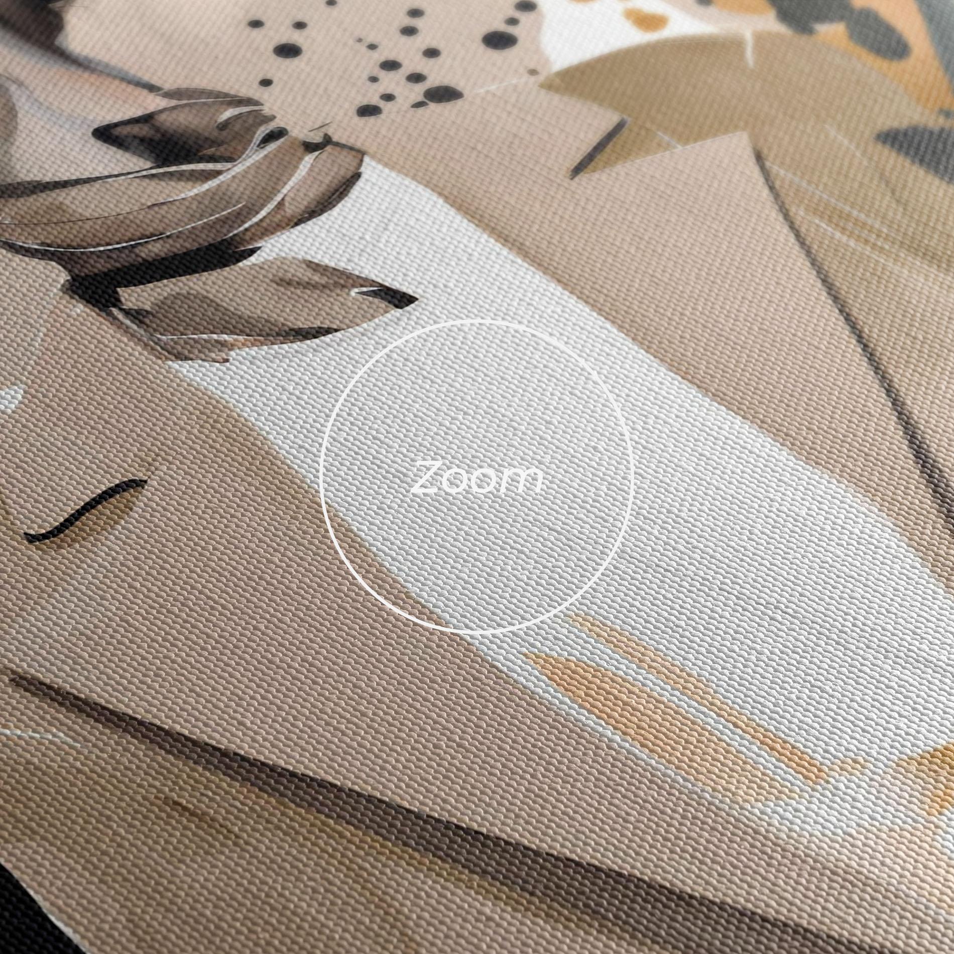 Tablou Canvas Watercolor Stylish Model mockup 3