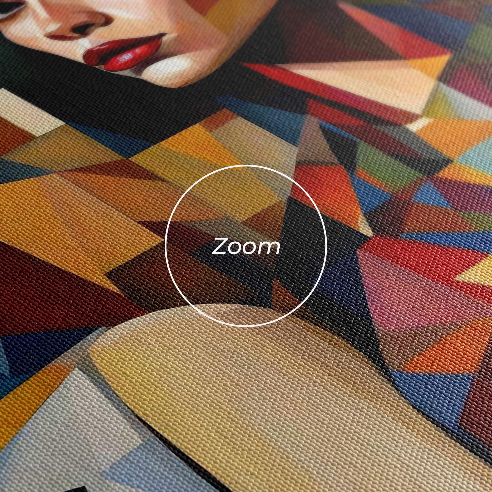 Tablou Canvas Young Abstract Women mockup 3