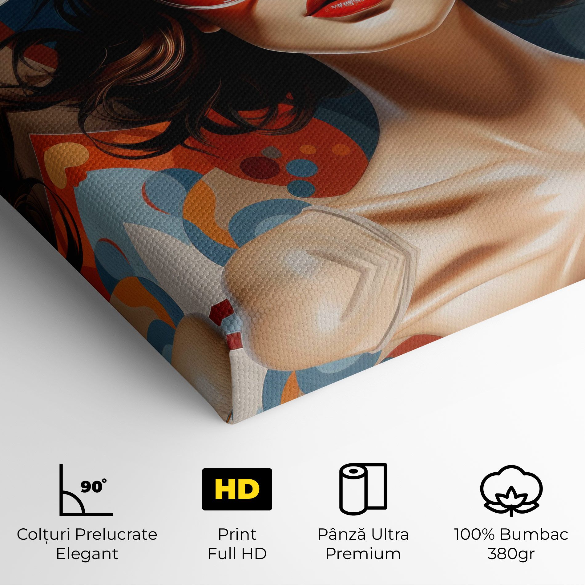 Big Glasses Woman mockup 4