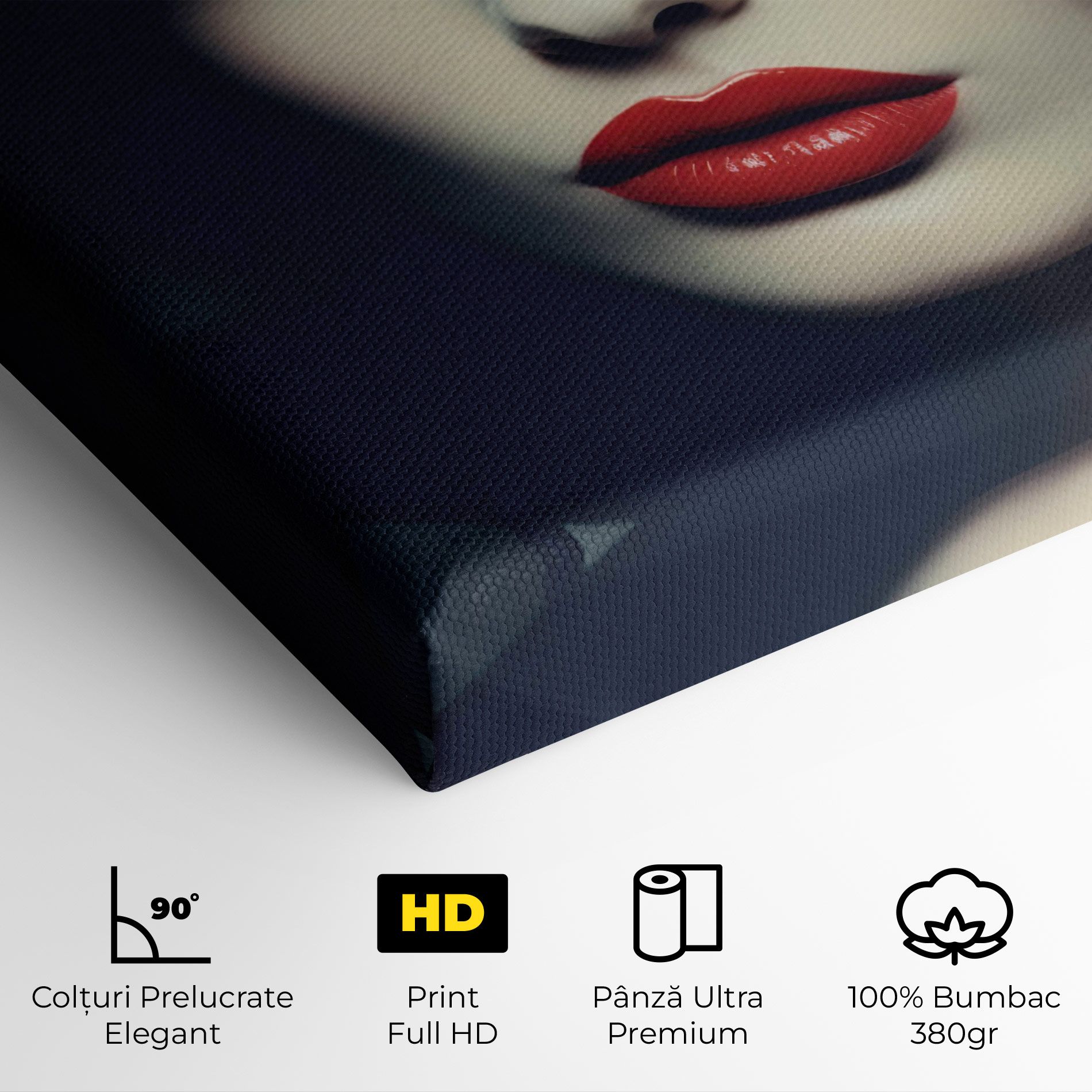 Big Juicy Lips Woman mockup 4