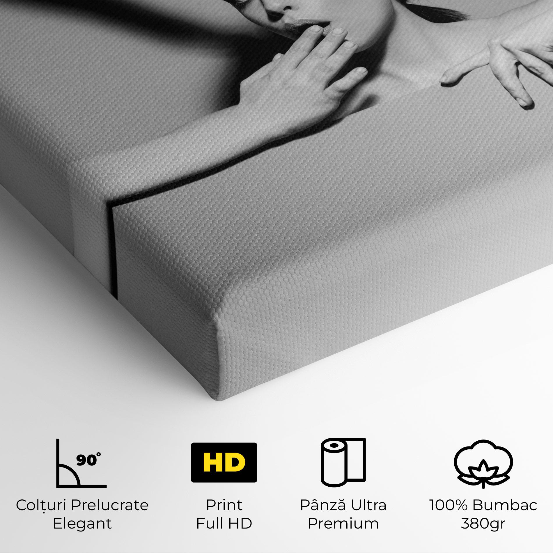 Tablou Canvas Bunny Ears Peeking mockup 4