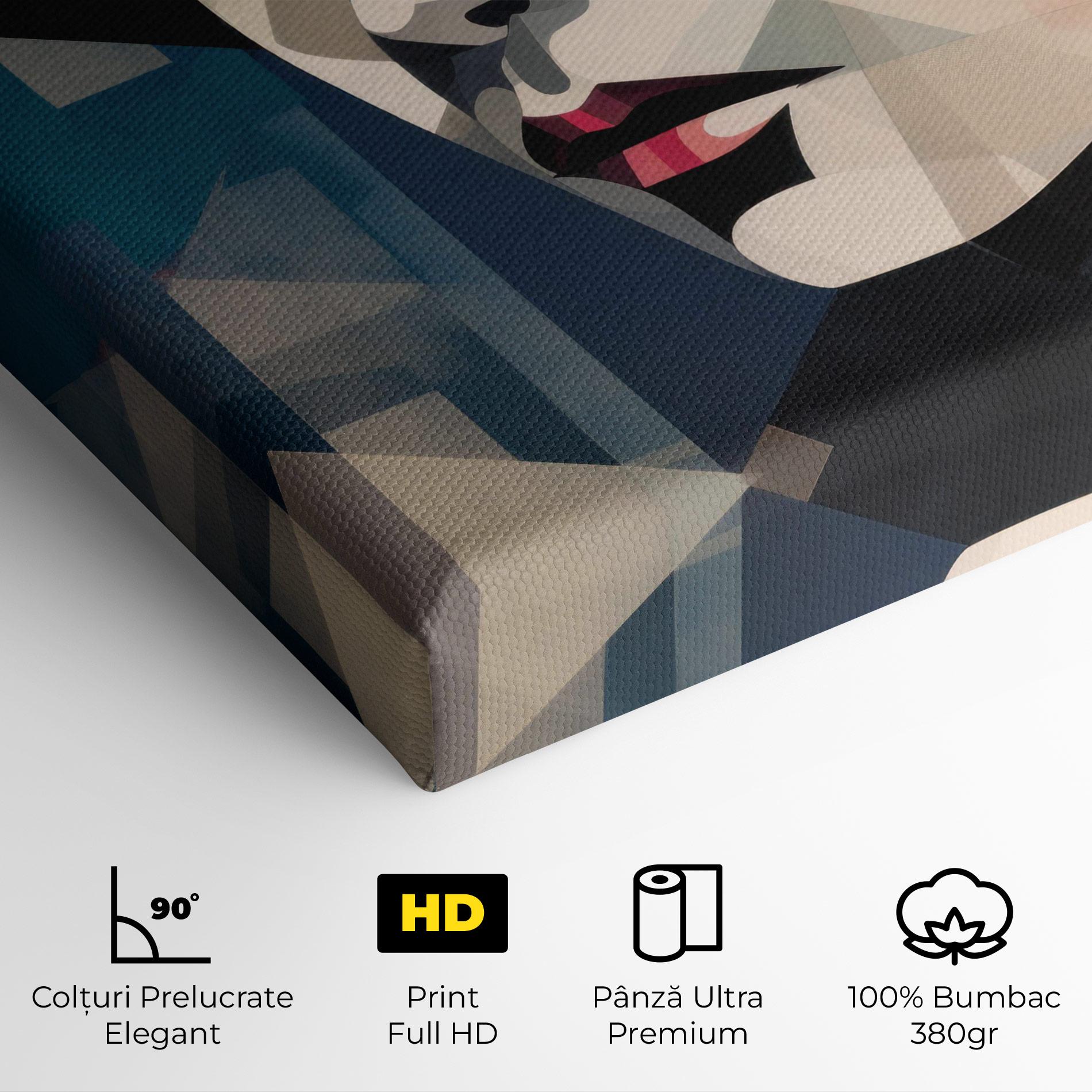 Tablou Canvas Chicago Portrait mockup 4