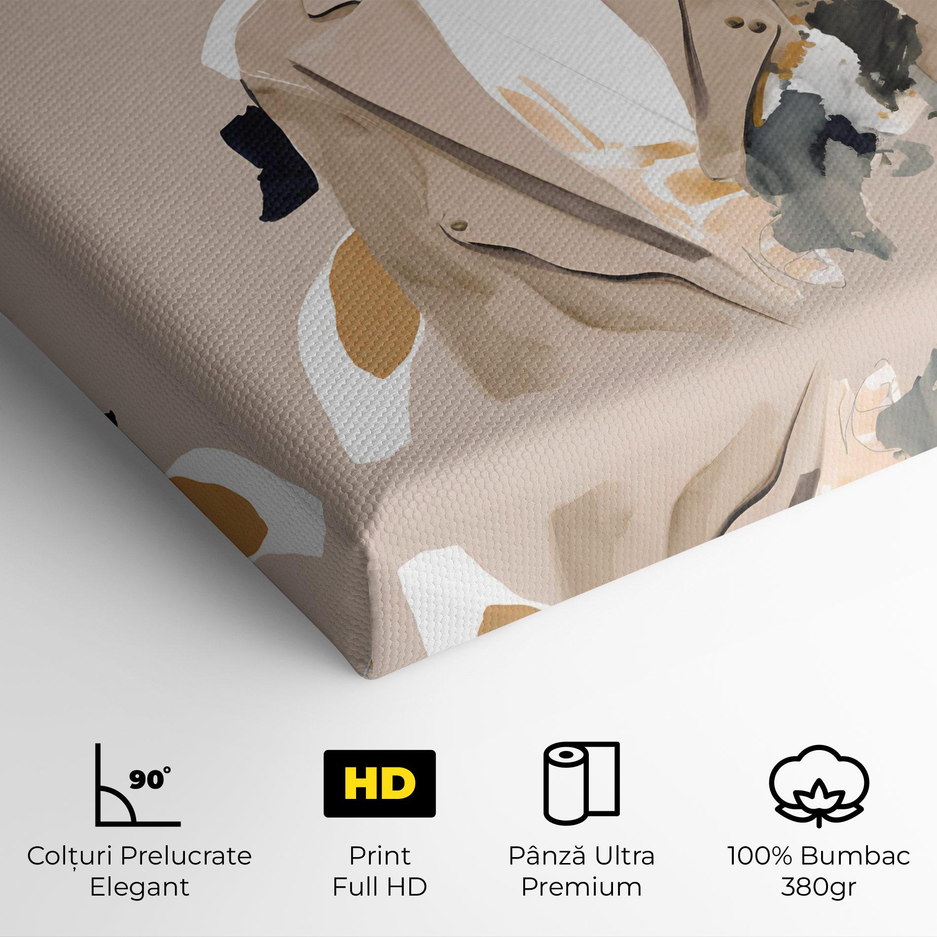 Tablou Canvas Watercolor Stylish Model mockup 4