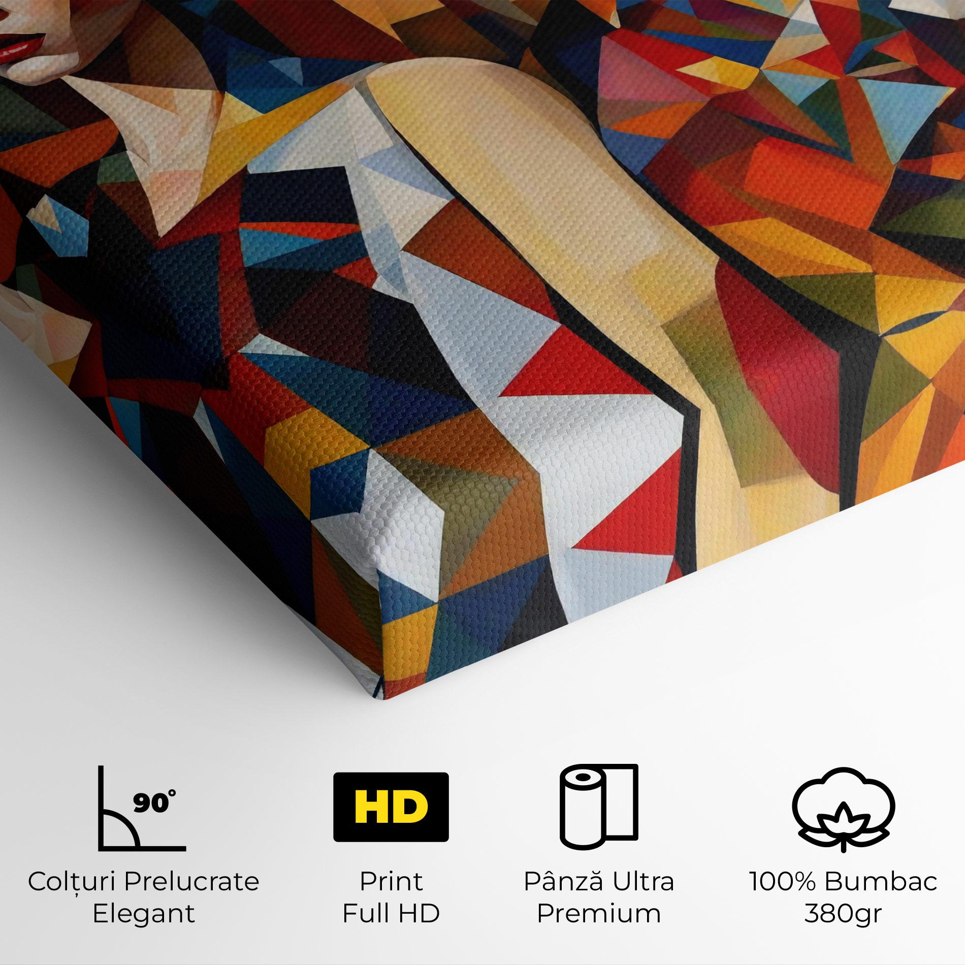 Tablou Canvas Young Abstract Women mockup 4