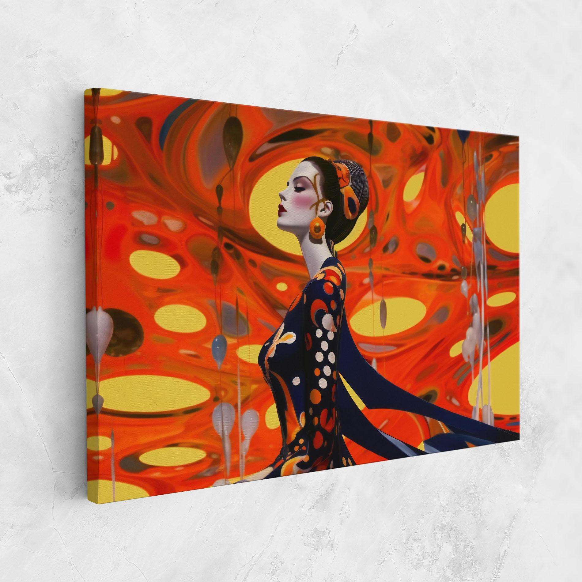 Tablou Canvas Big Orange Accesories mockup 1