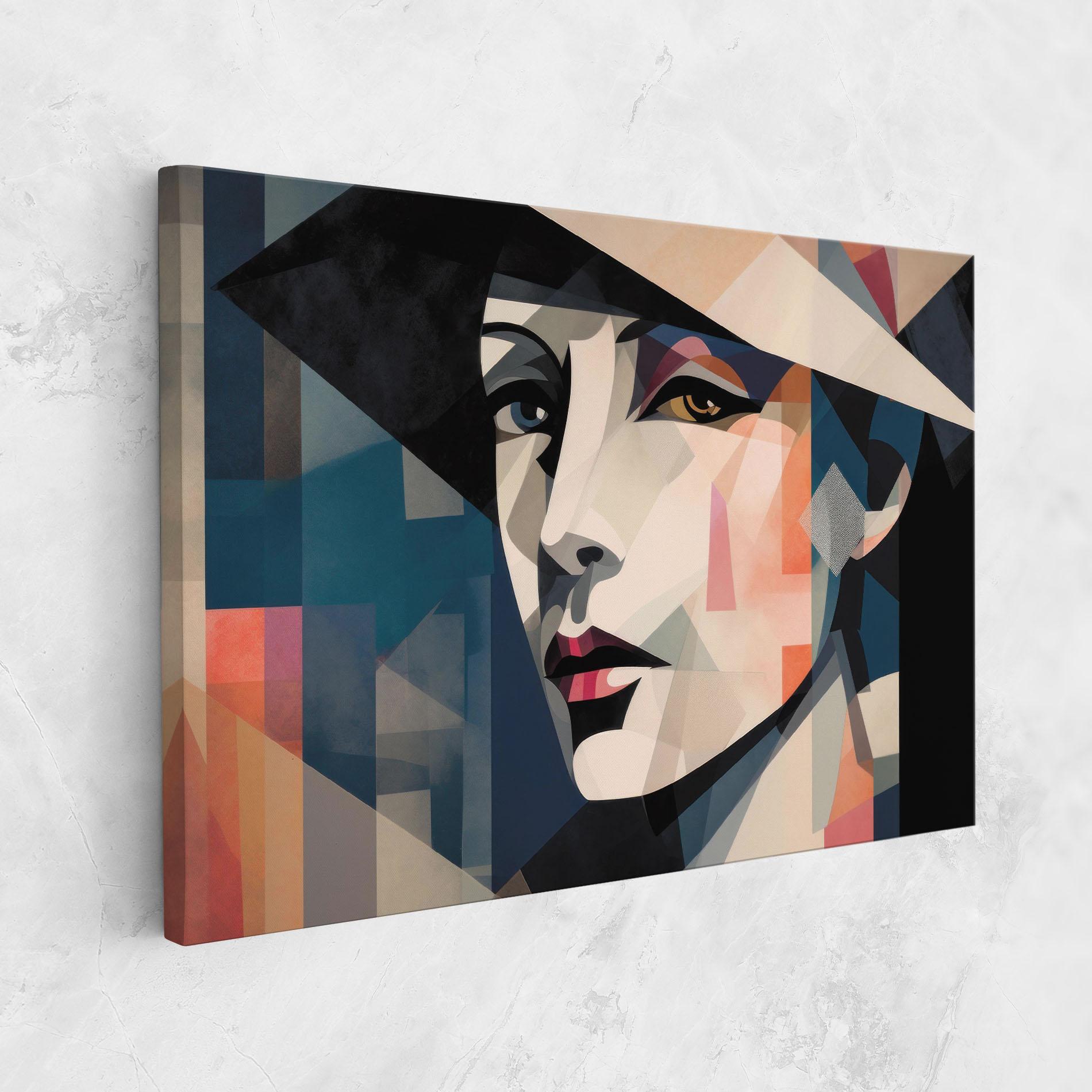 Tablou Canvas Chicago Portrait mockup 1