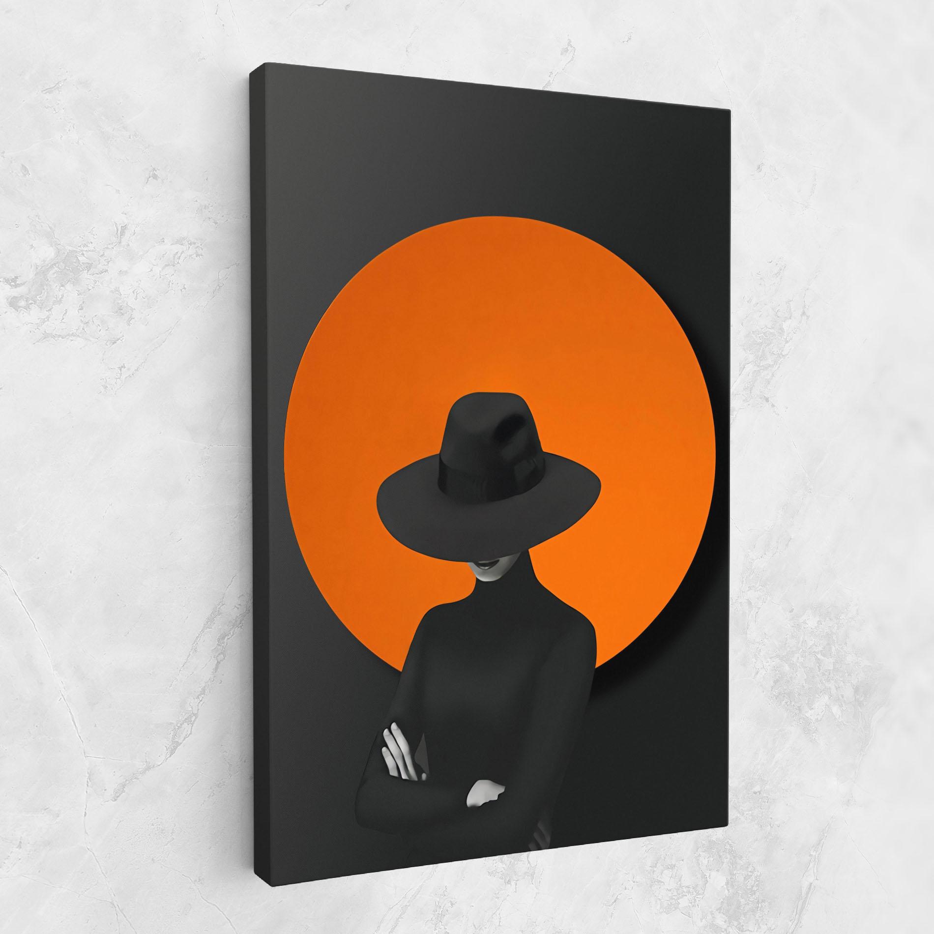 Tablou Canvas Black Fashion mockup 1