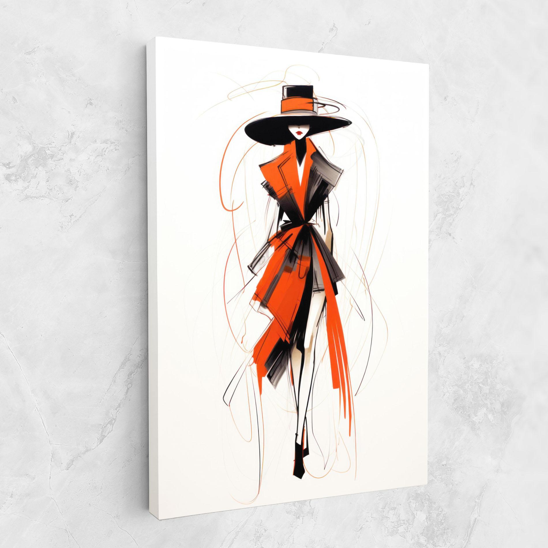 Tablou Canvas Handdrawn Doodle mockup 1