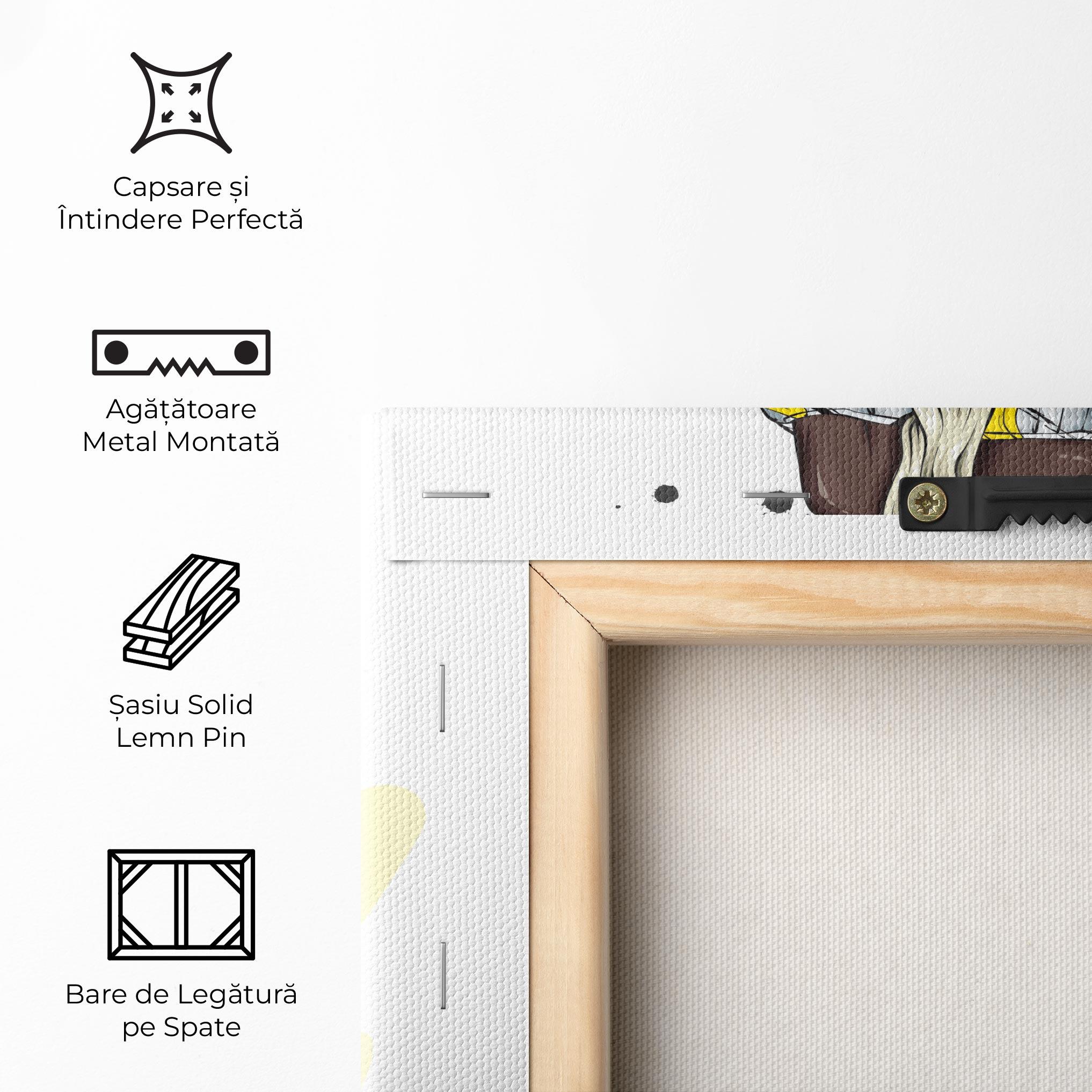 Tablou Canvas Banana Blouse mockup 5