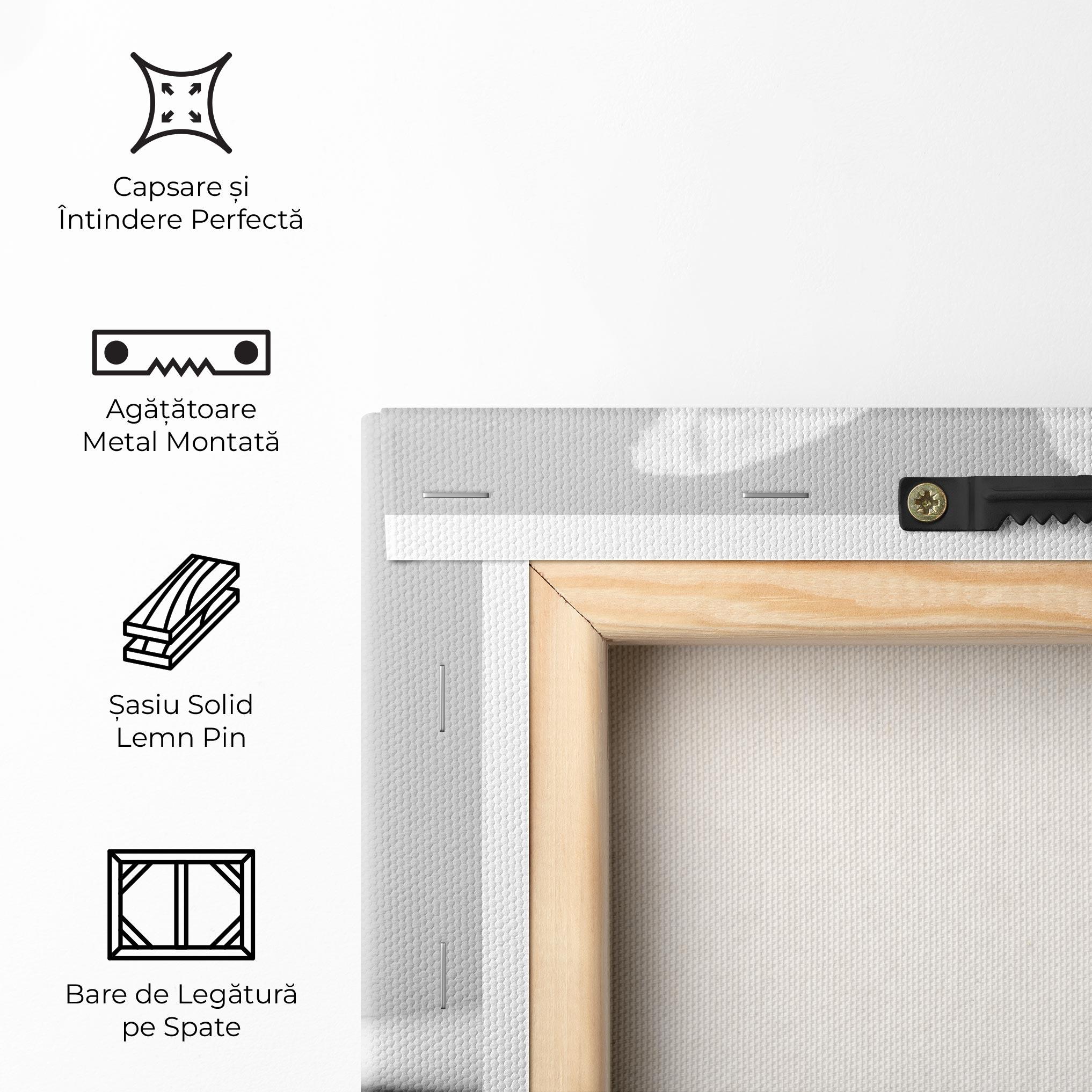 Tablou Canvas Bunny Ears Peeking mockup 5