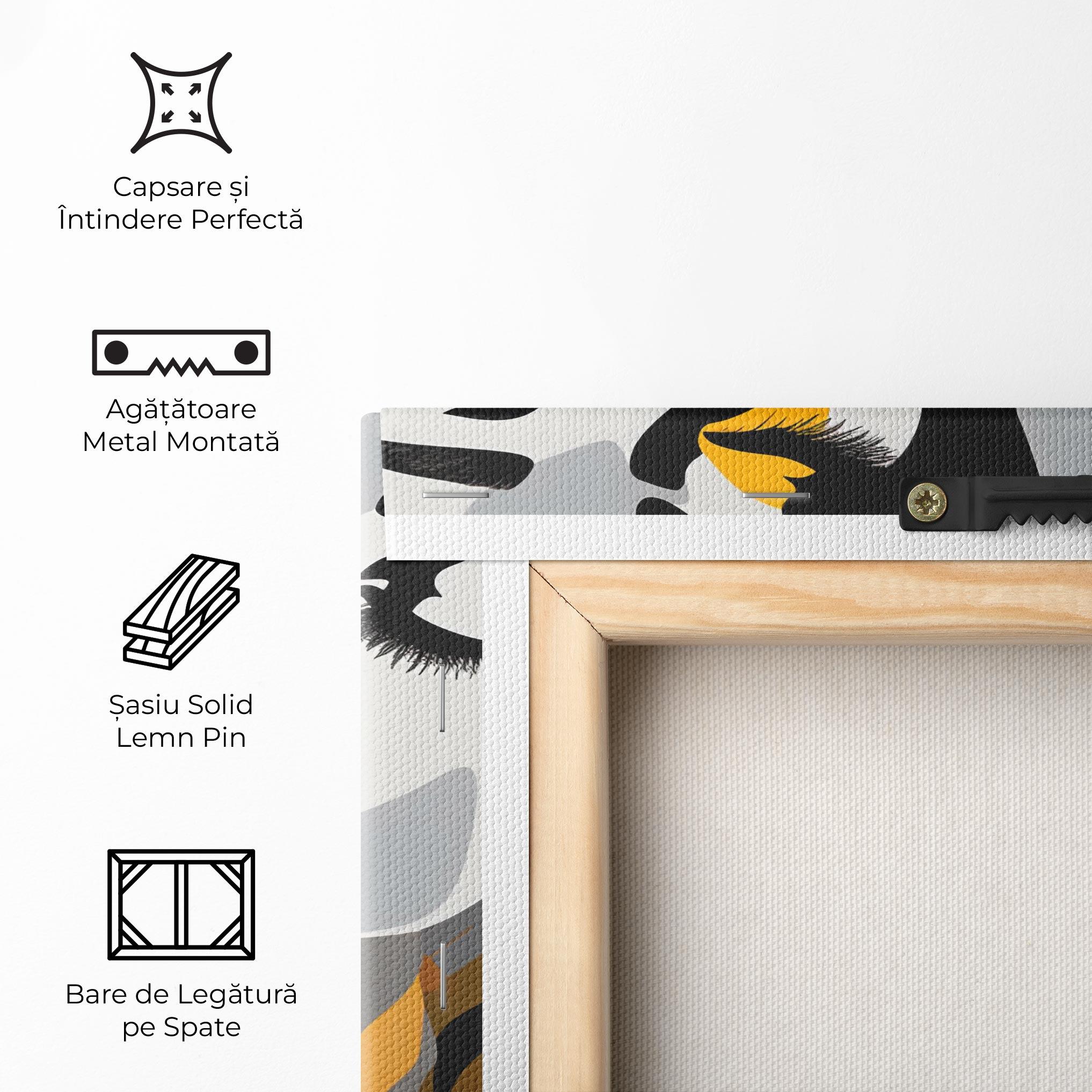 Tablou Canvas Dreamy Modern Female mockup 5