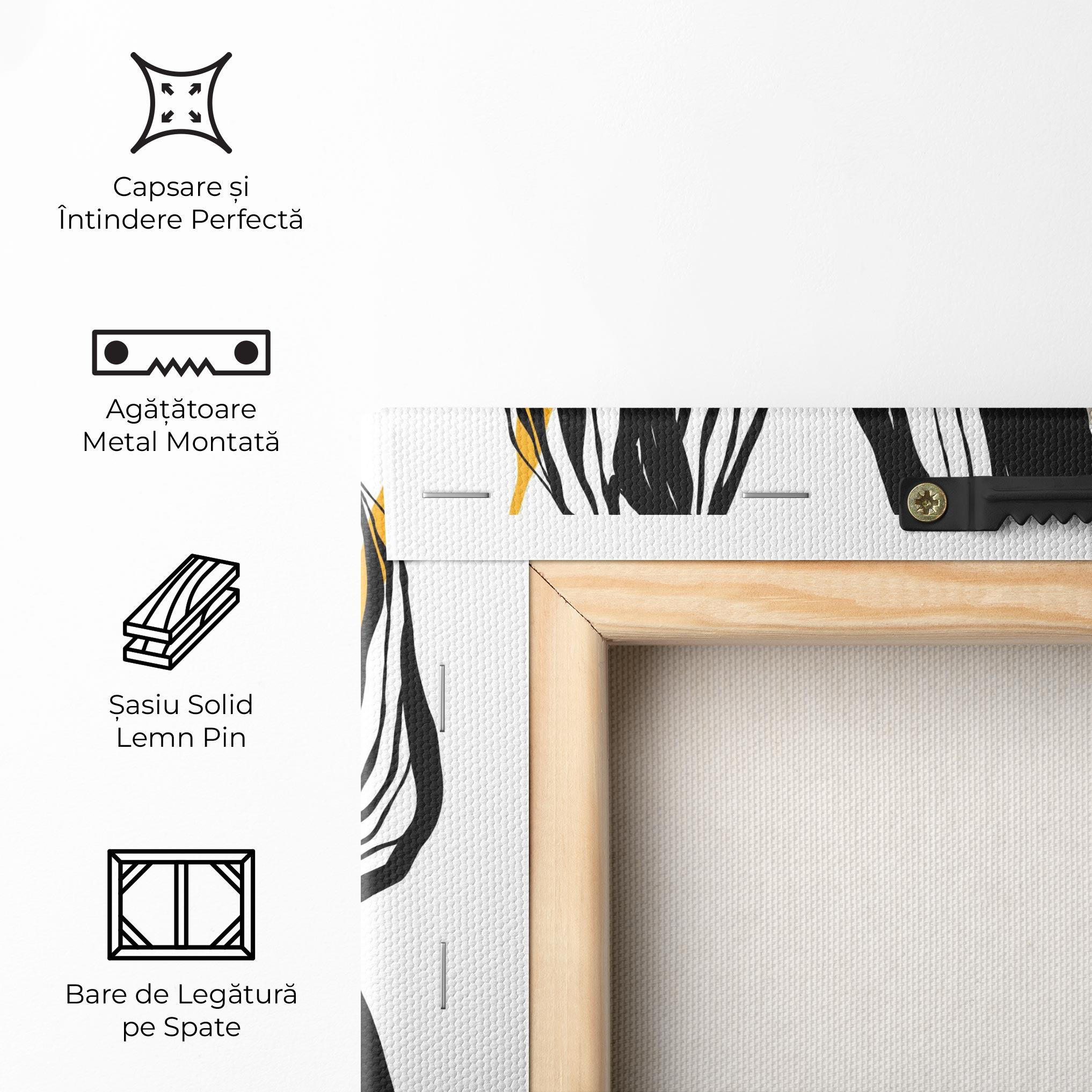 Tablou Canvas Modern Outfit Line mockup 5