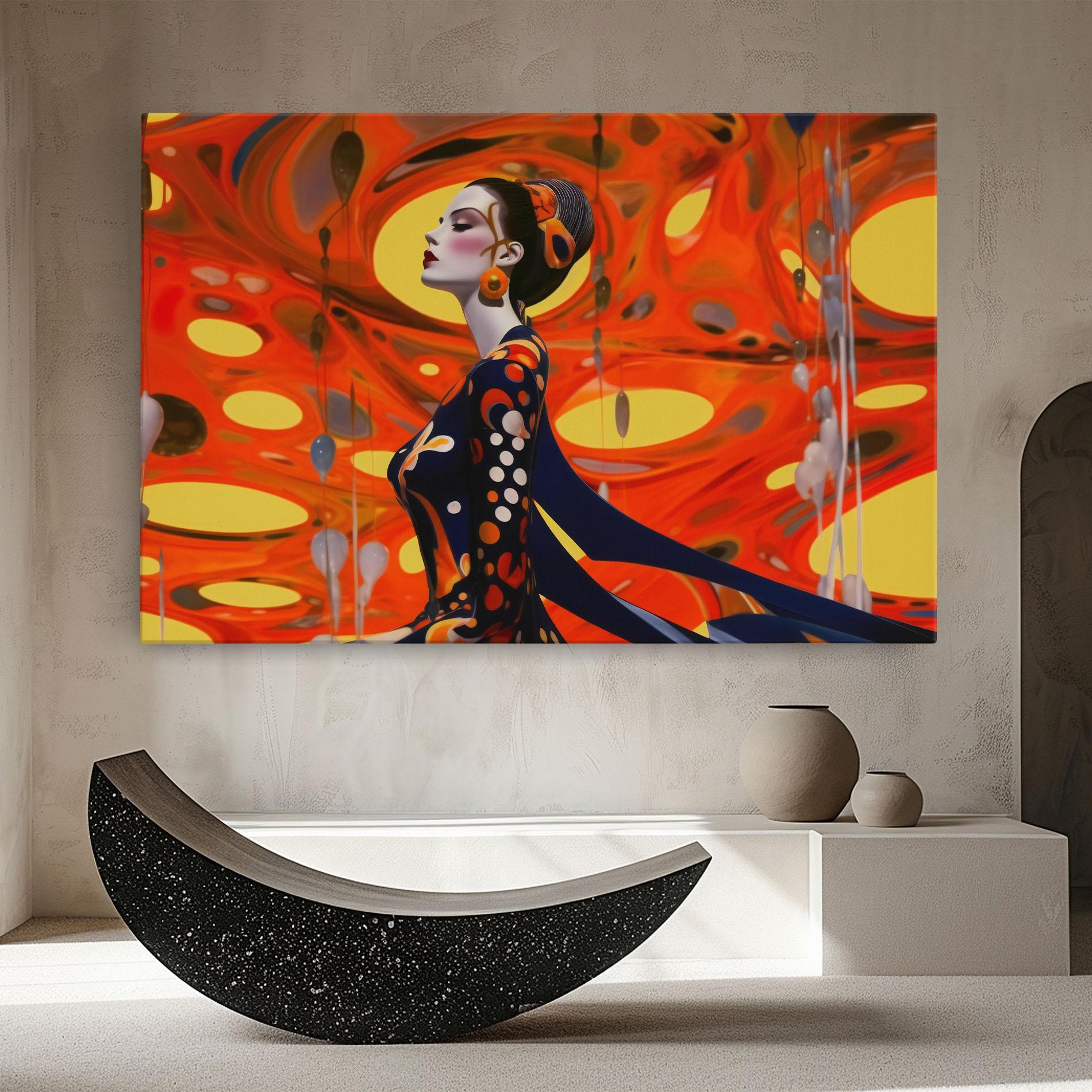 Tablou Canvas Big Orange Accesories mockup 8