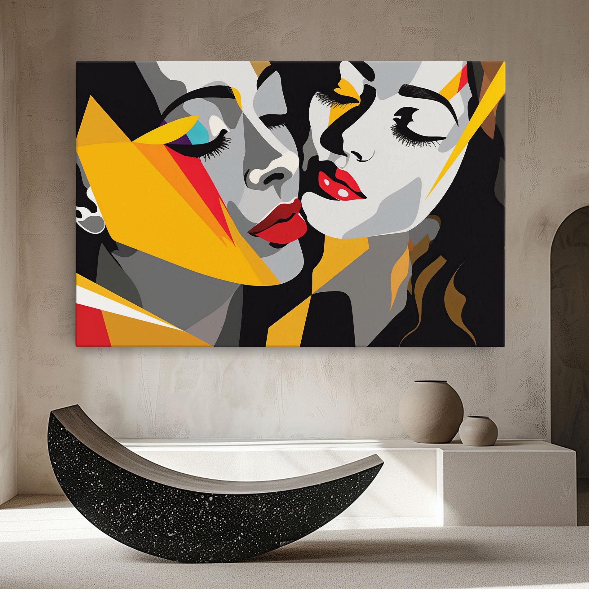 Tablou Canvas Dreamy Modern Female mockup 8