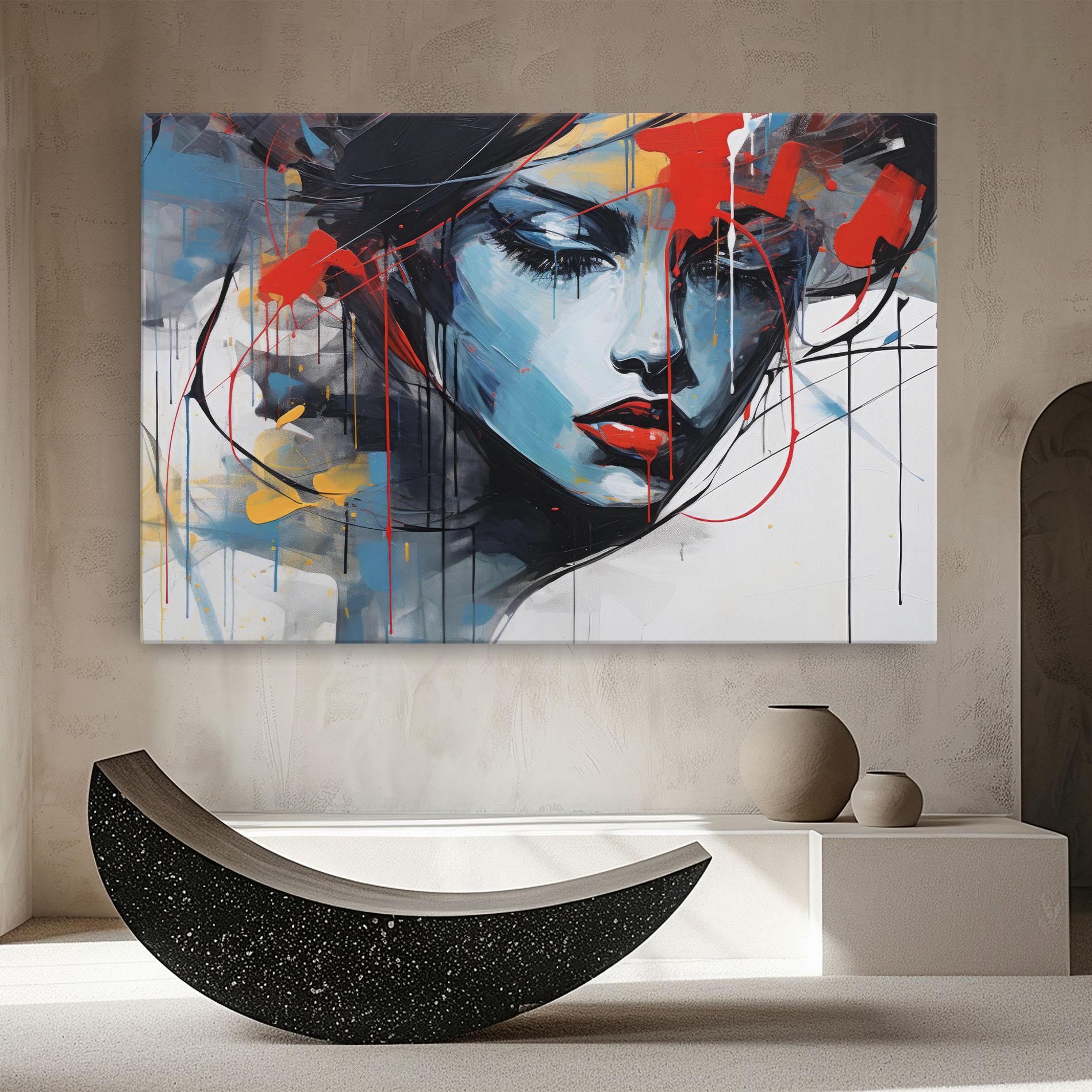 Tablou Canvas Edgy Woman mockup 8