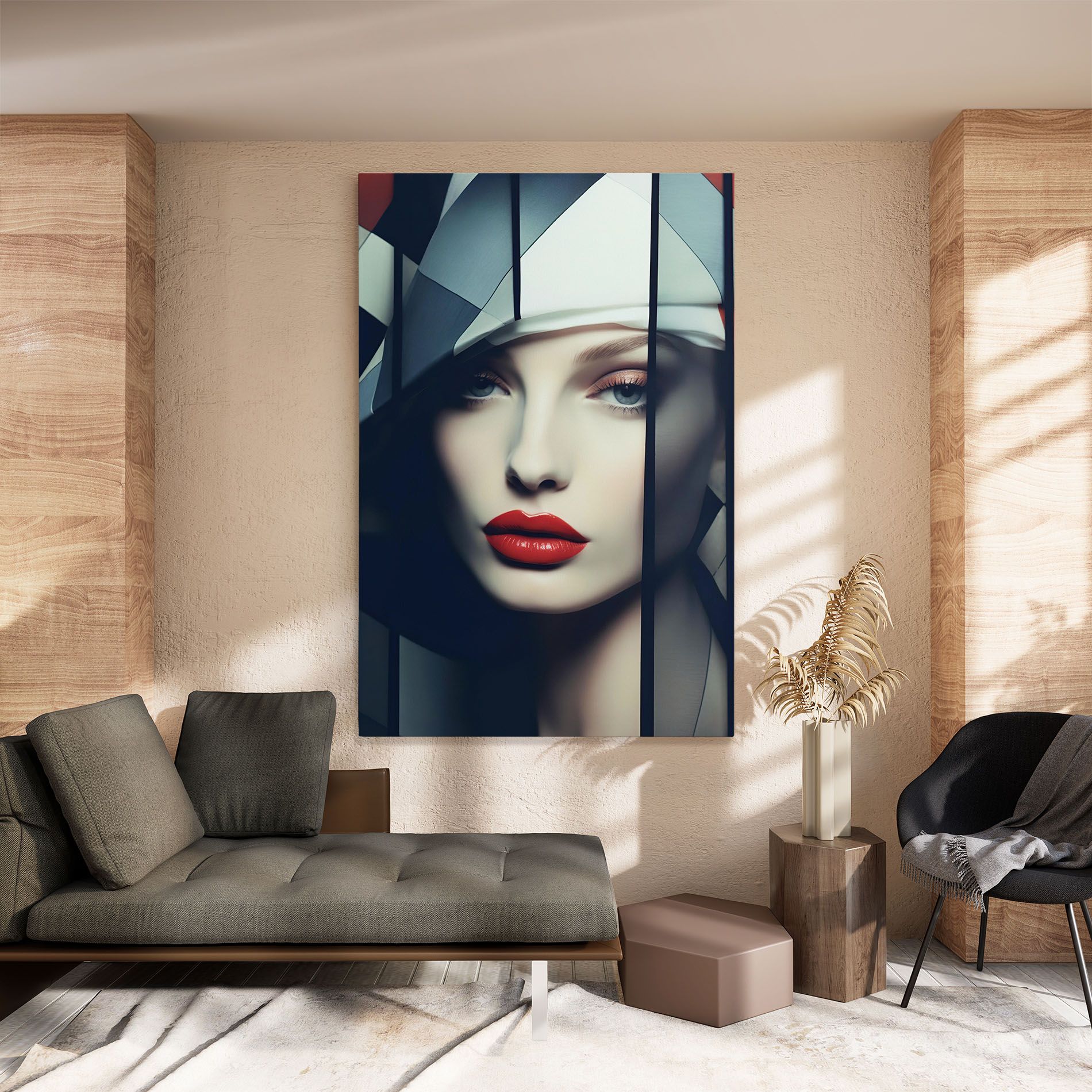 Big Juicy Lips Woman mockup 8