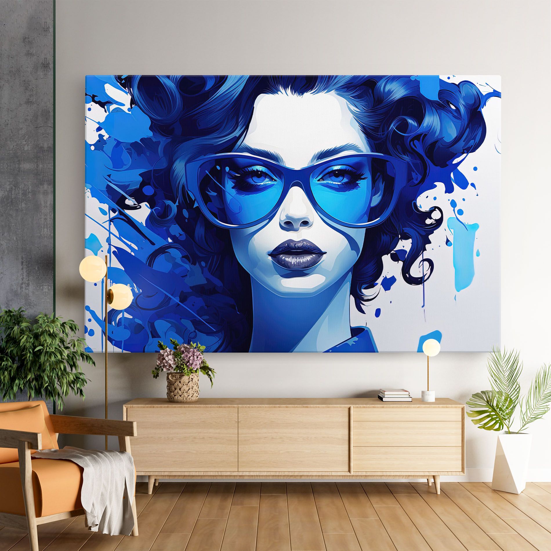 Big Blue Glasses mockup 9
