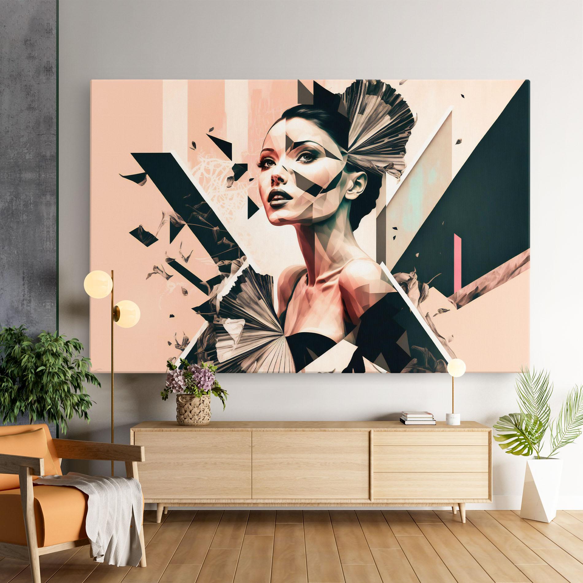 Tablou Canvas Fashionista Design mockup 9