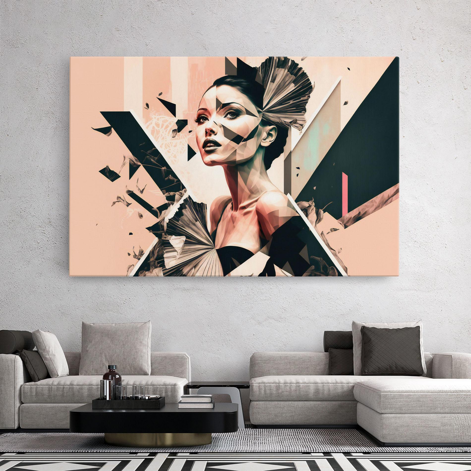 Tablou Canvas Fashionista Design mockup 2