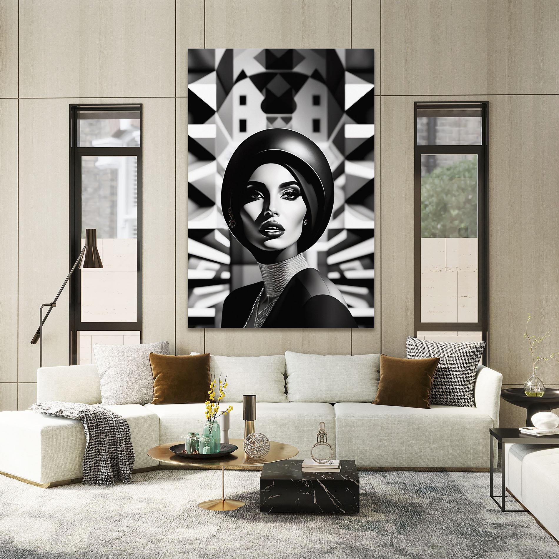 Tablou Canvas Big Black Hat mockup 2