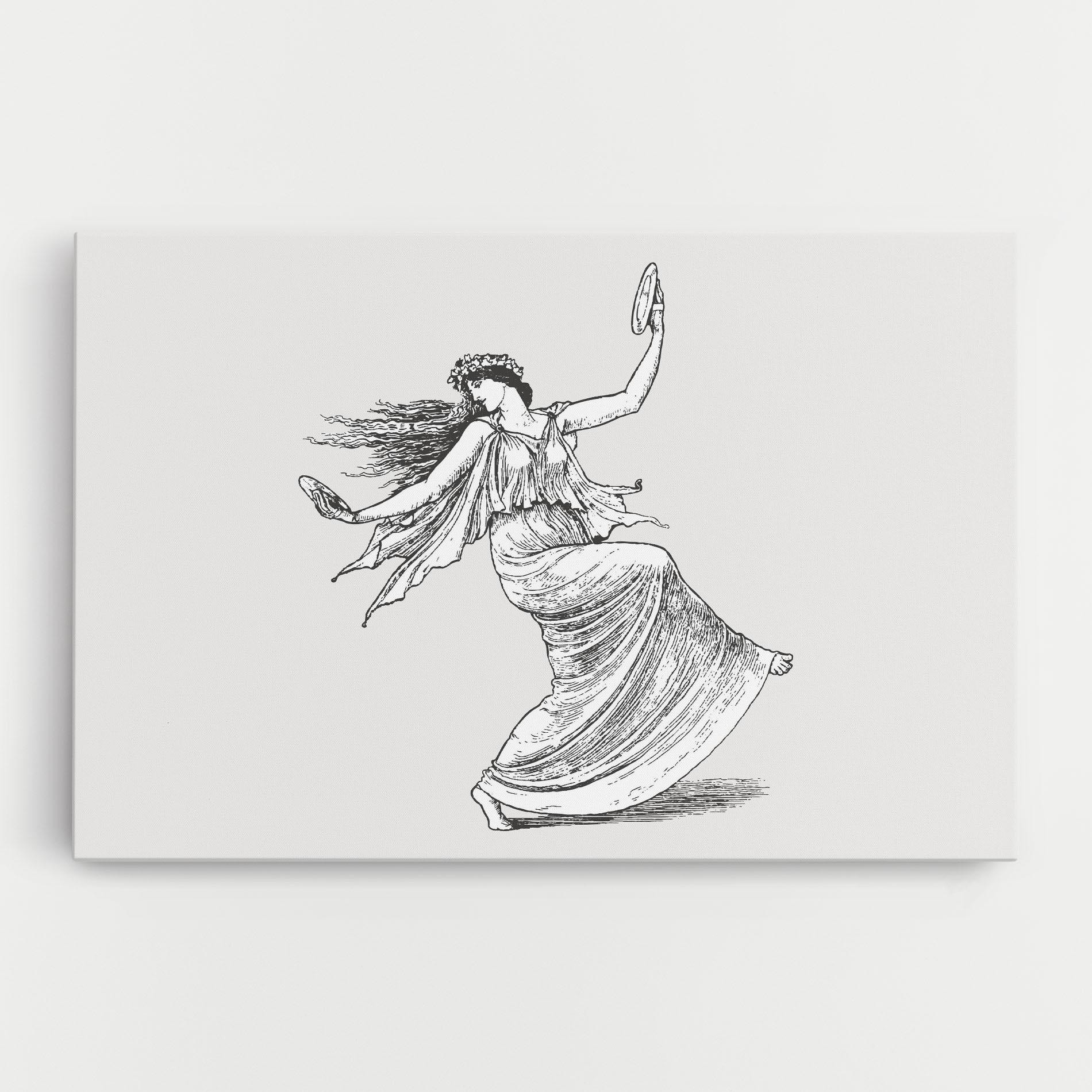 Tablou Canvas Vintage Dance mockup 0