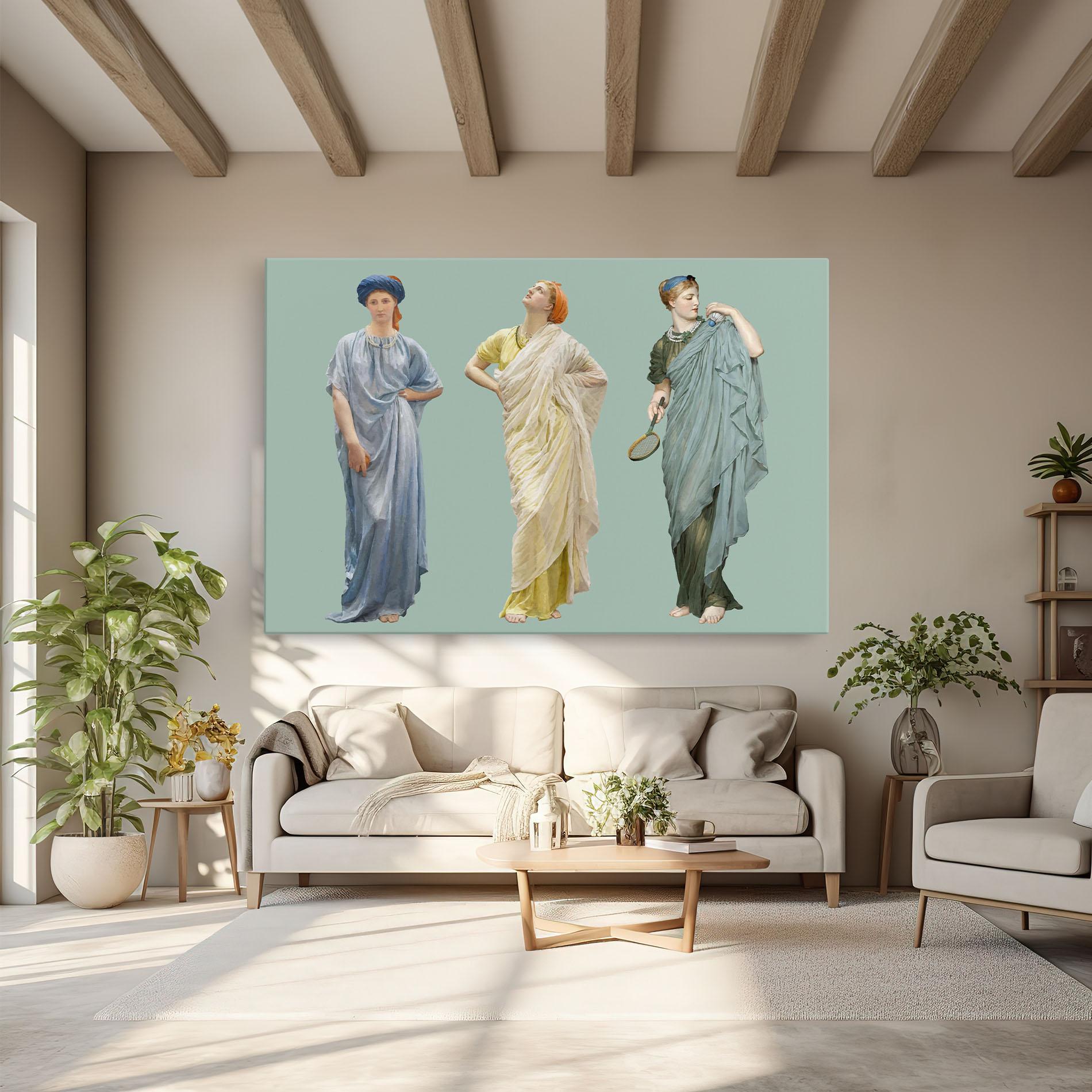 Tablou Canvas Vintage Looking Up mockup 6