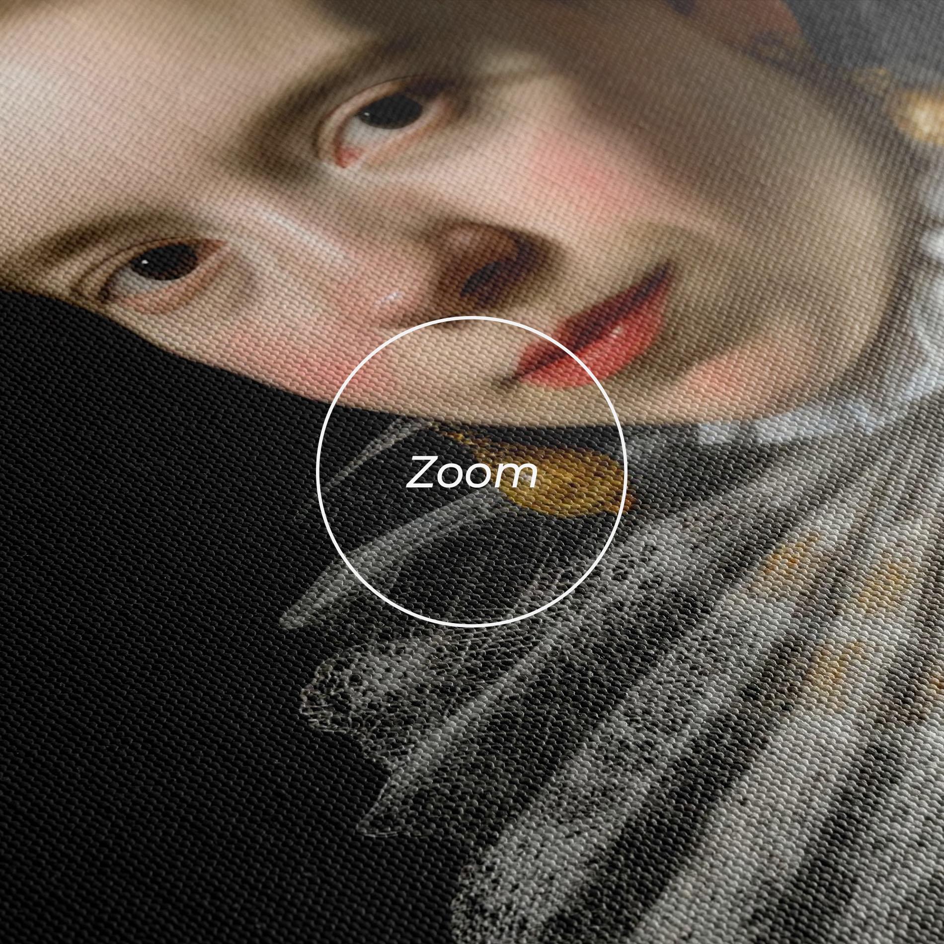 Tablou Canvas Baroque Lady Portrait mockup 3