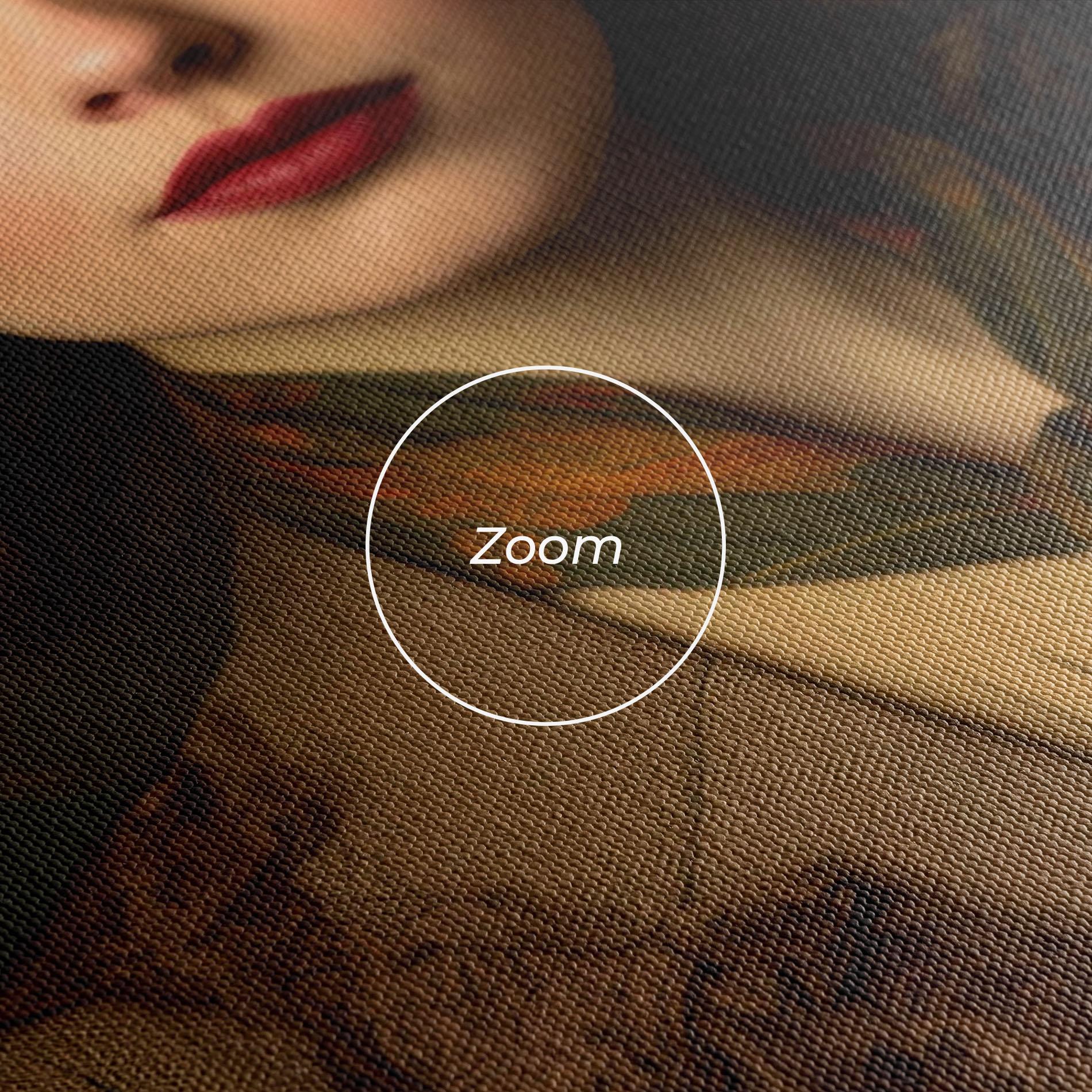 Tablou Canvas Cream Vintage Hat mockup 3