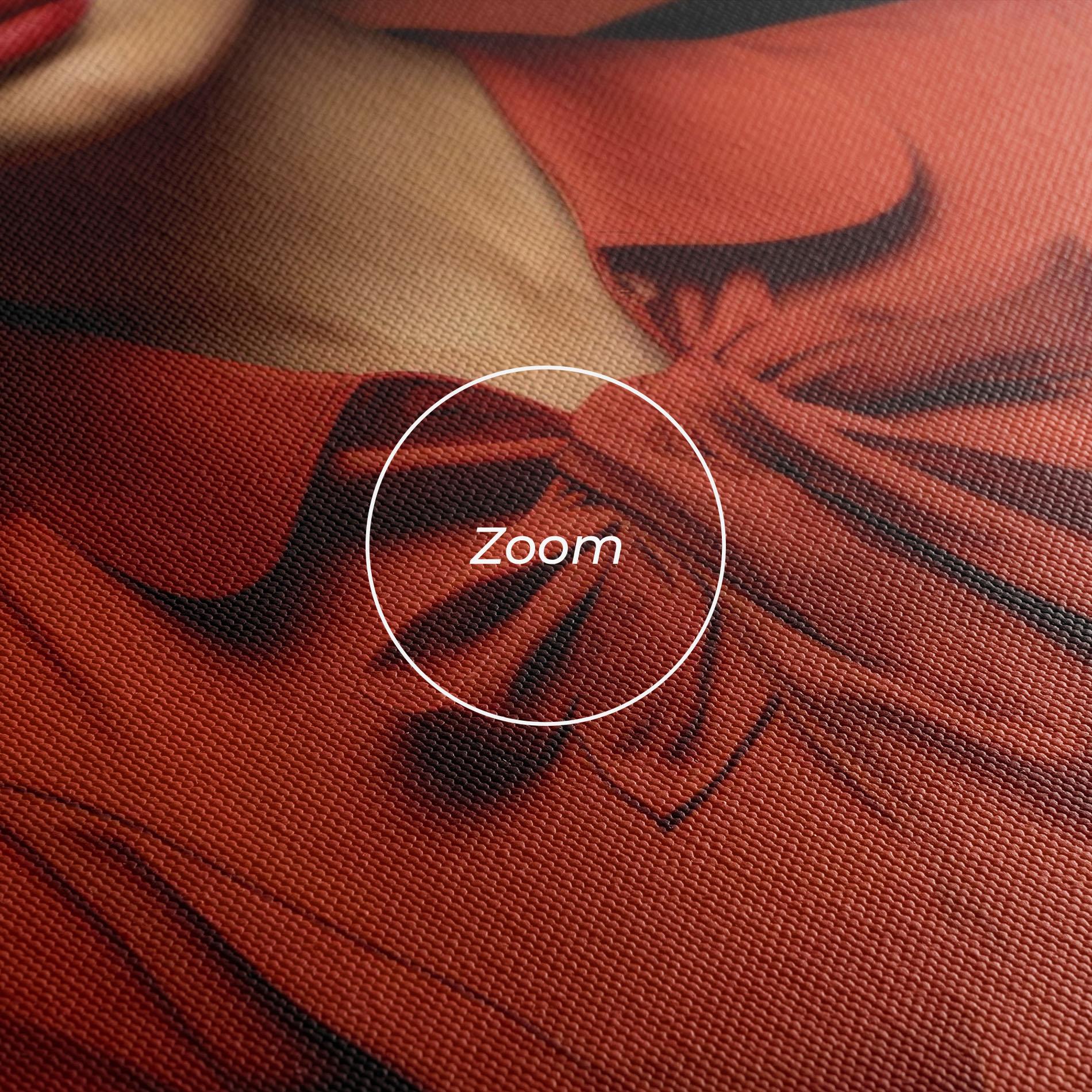 Tablou Canvas Pretty Red Blouse mockup 3