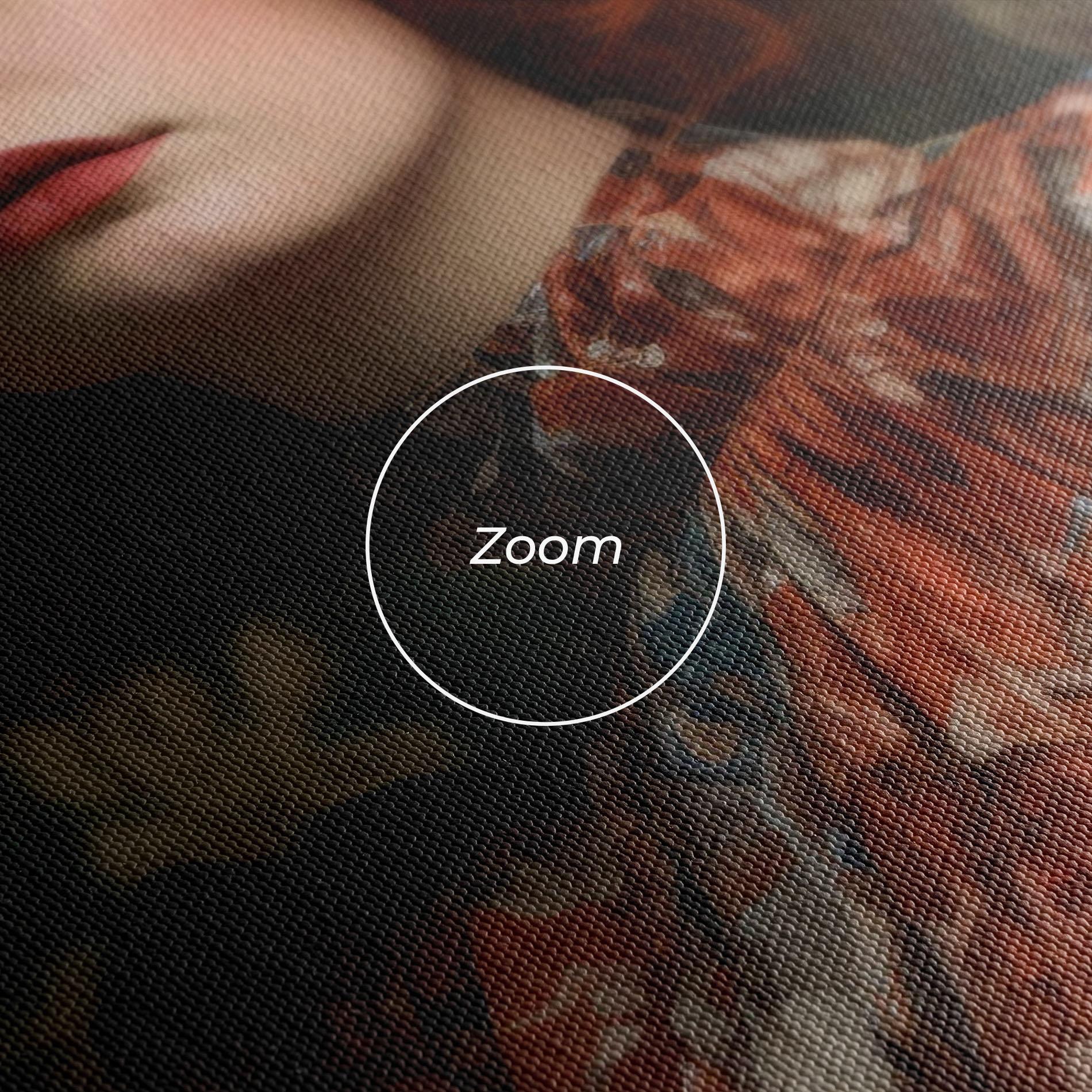 Tablou Canvas Red Vintage Hair mockup 3