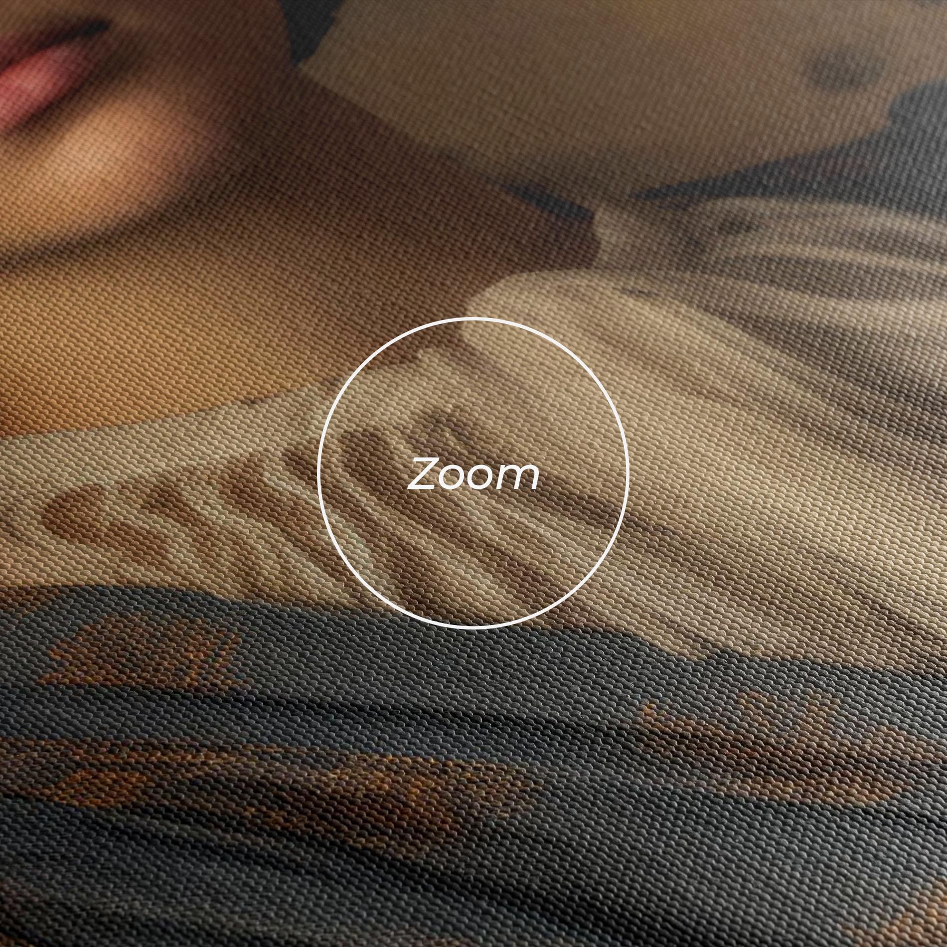 Tablou Canvas Vintage Blue Dress mockup 3