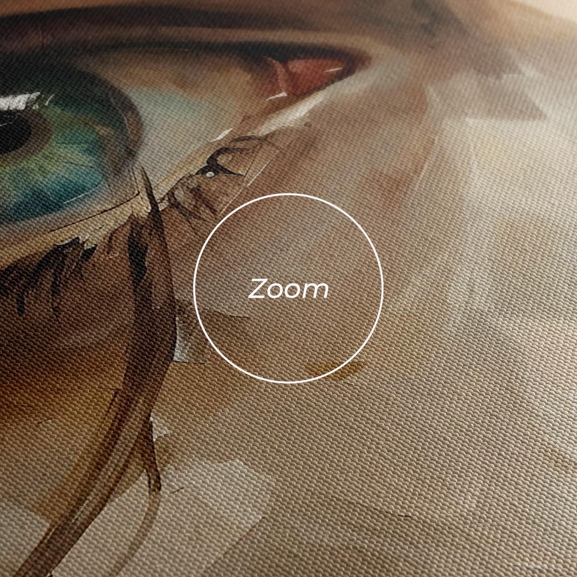 Tablou Canvas Vintage Blue Eyes Art mockup 3