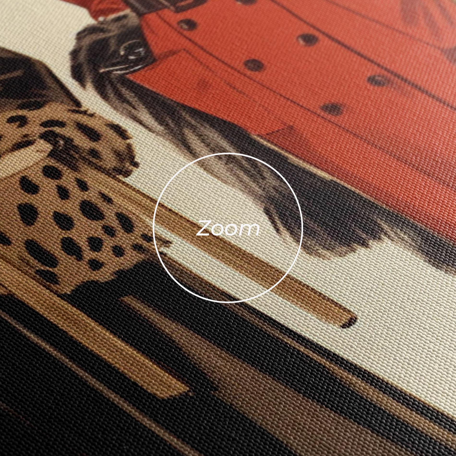 Tablou Canvas Vintage Side By Side mockup 3