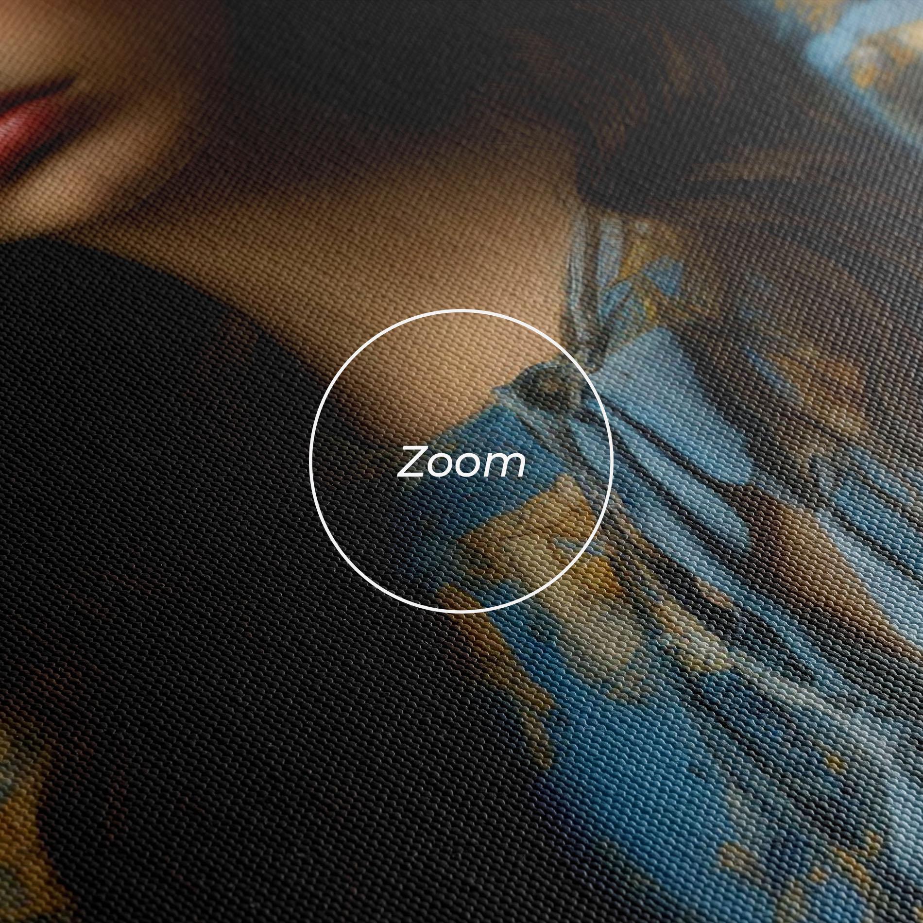 Tablou Canvas Yellow Rose Dress mockup 3