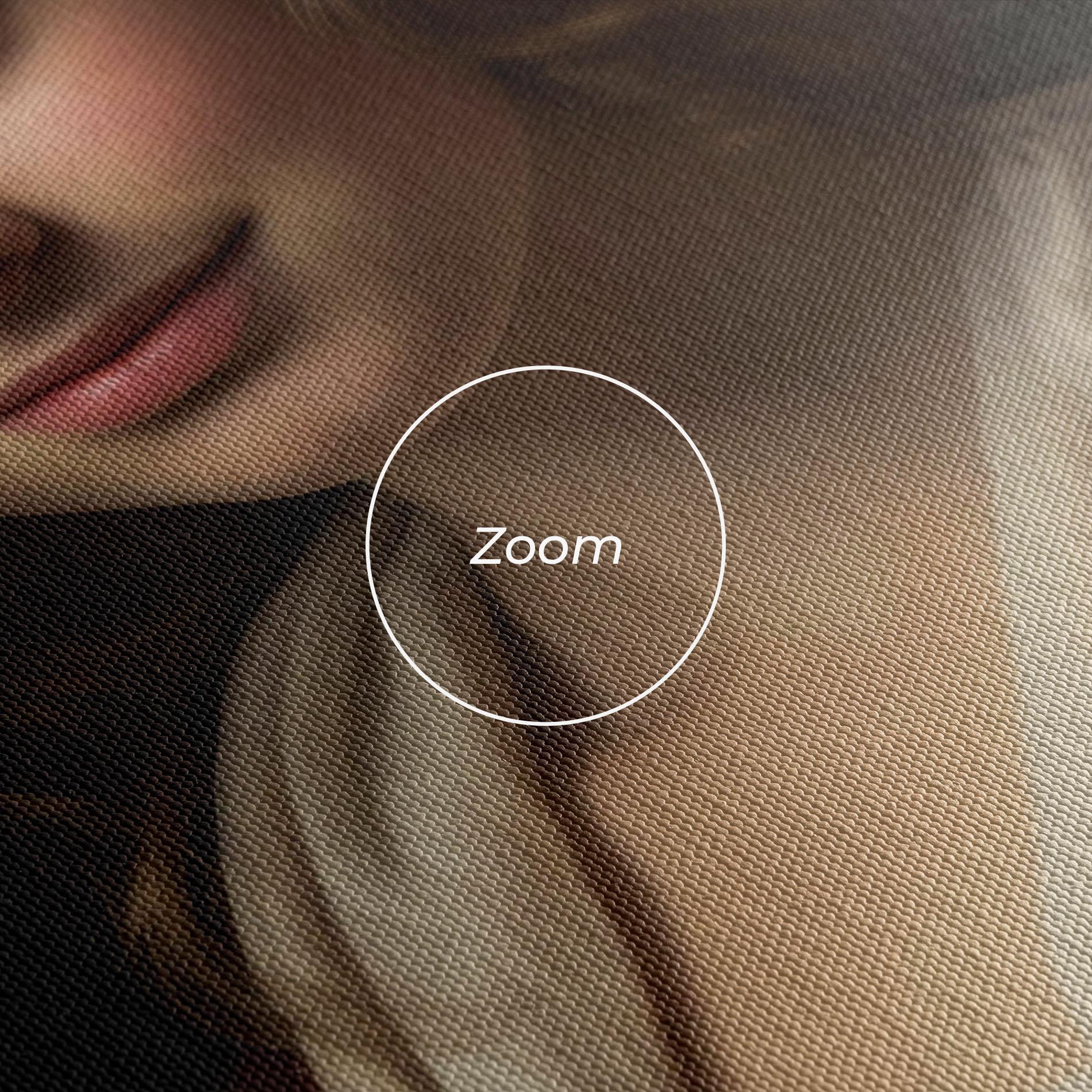 Tablou Canvas Young Vintage Woman mockup 3