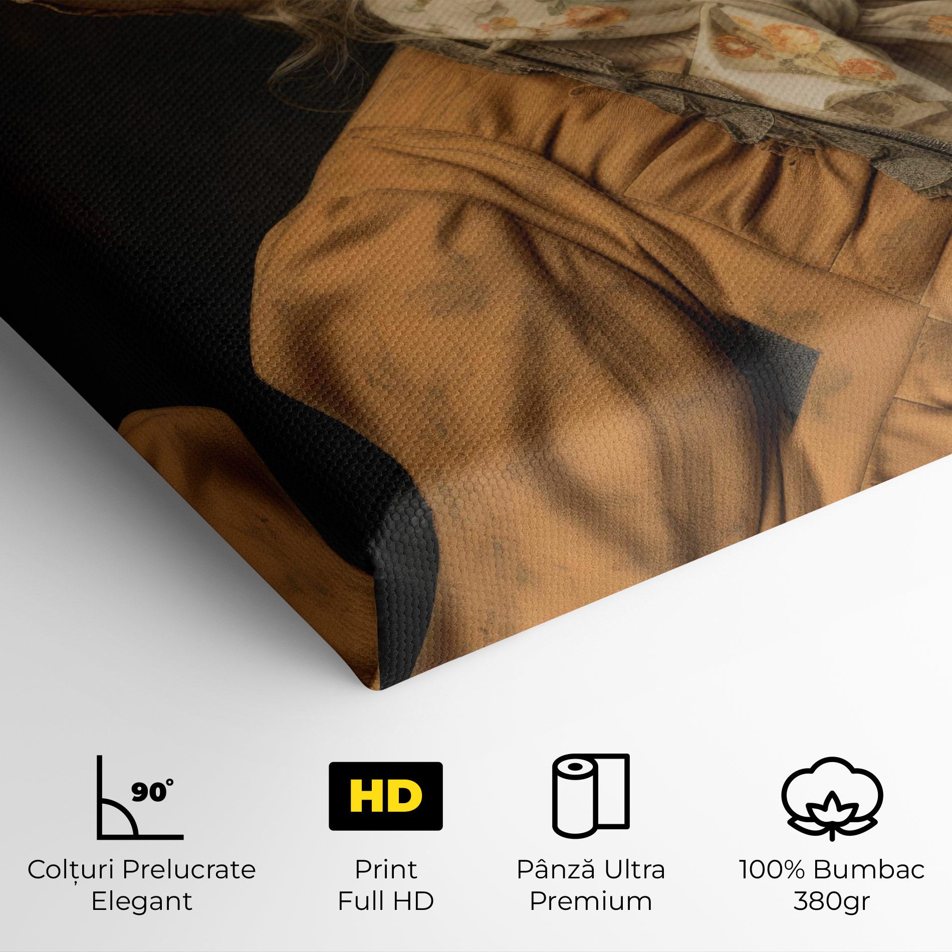 Tablou Canvas Pretty Vintage Blonde mockup 4