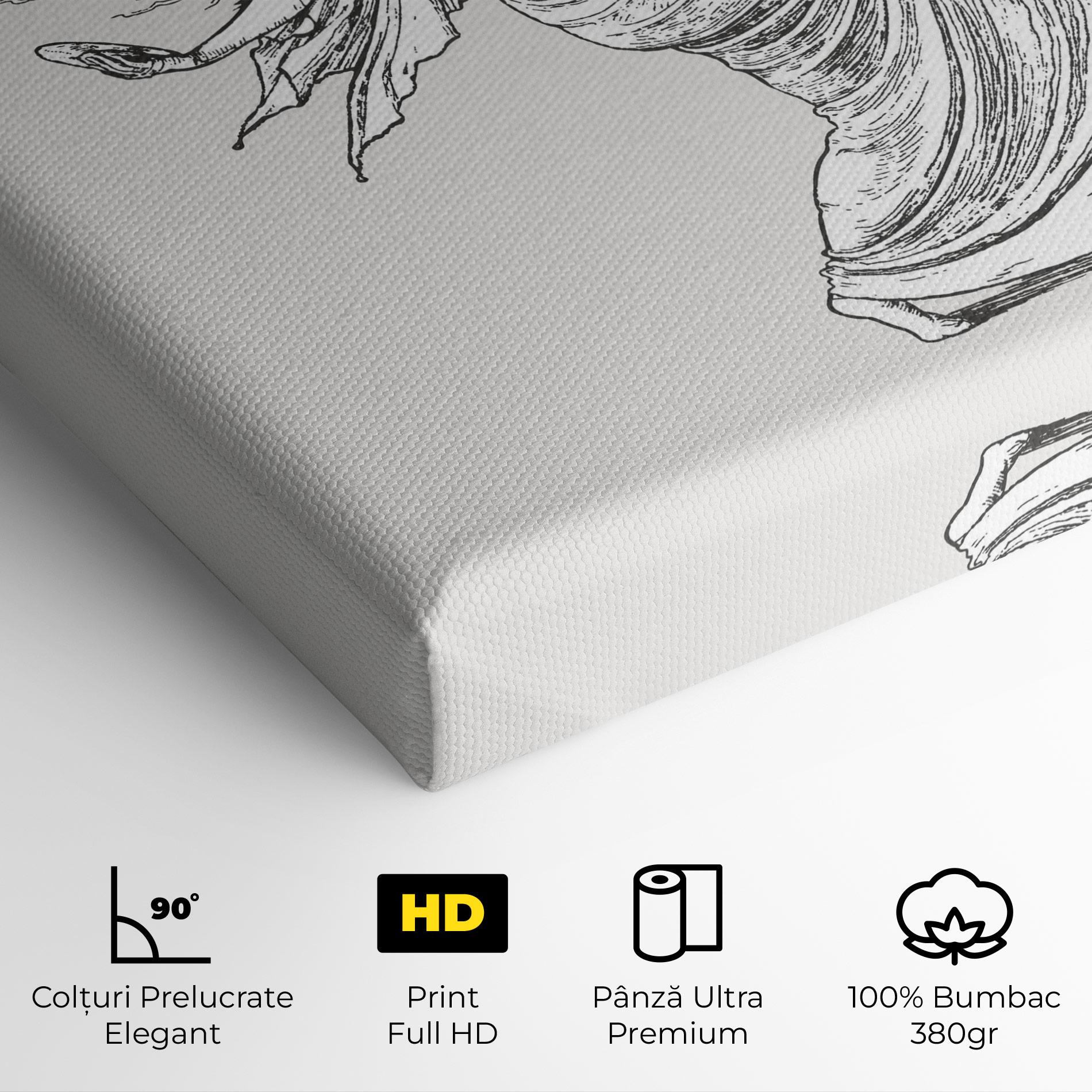 Tablou Canvas Vintage Dance mockup 4