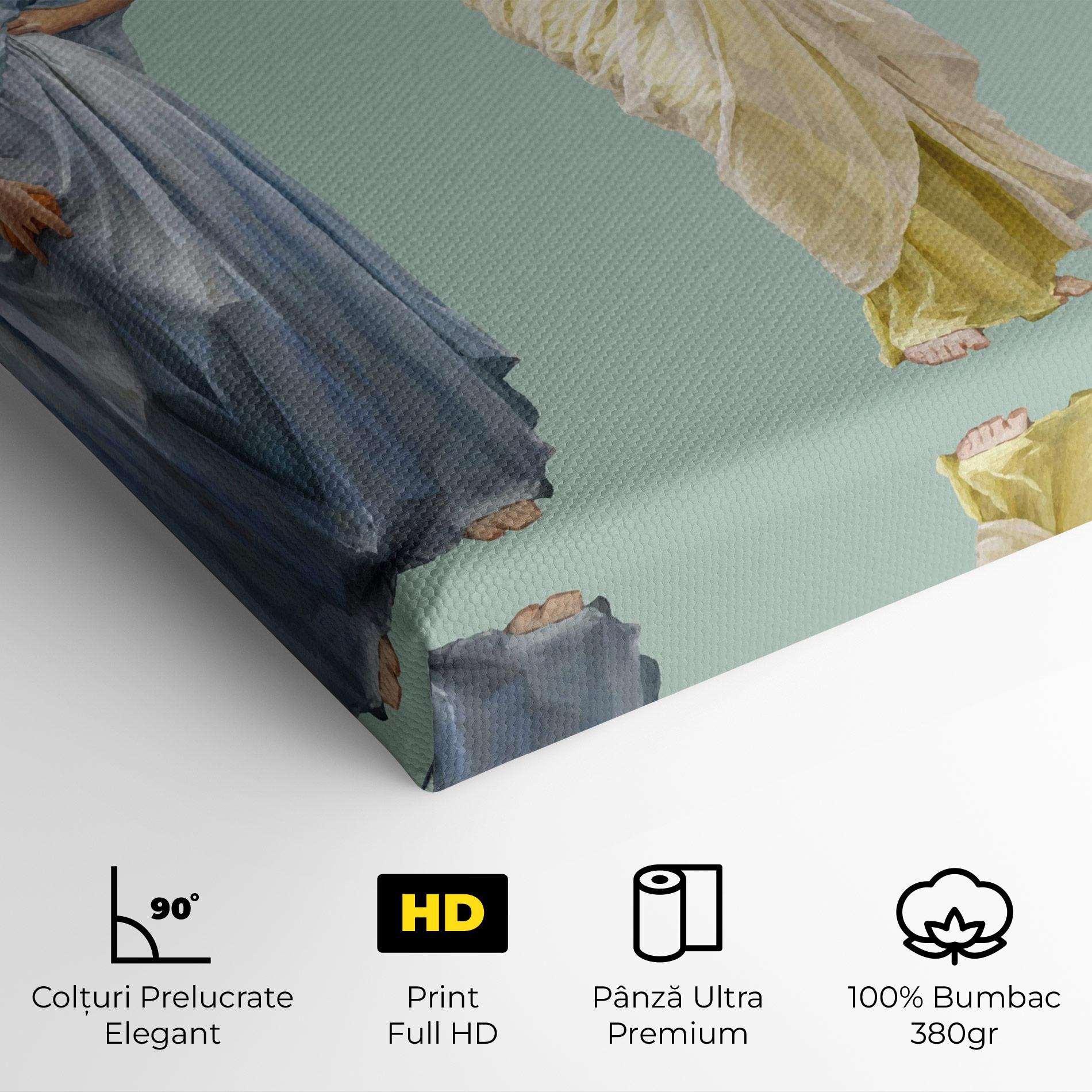 Tablou Canvas Vintage Looking Up mockup 4