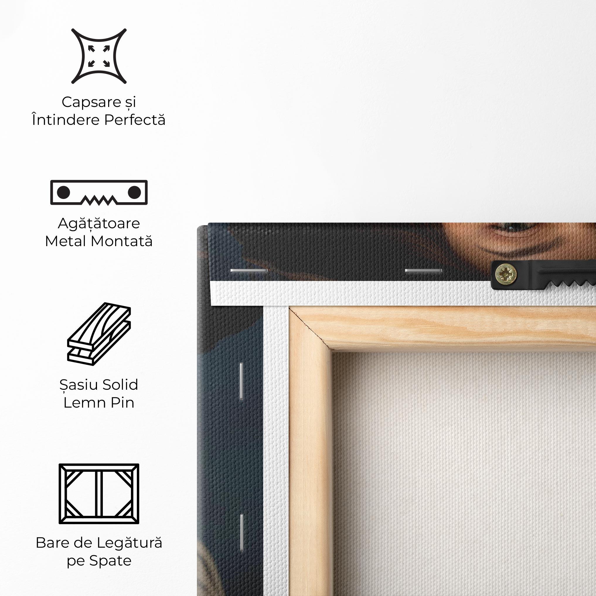 Tablou Canvas Brown Vintage Hat mockup 5