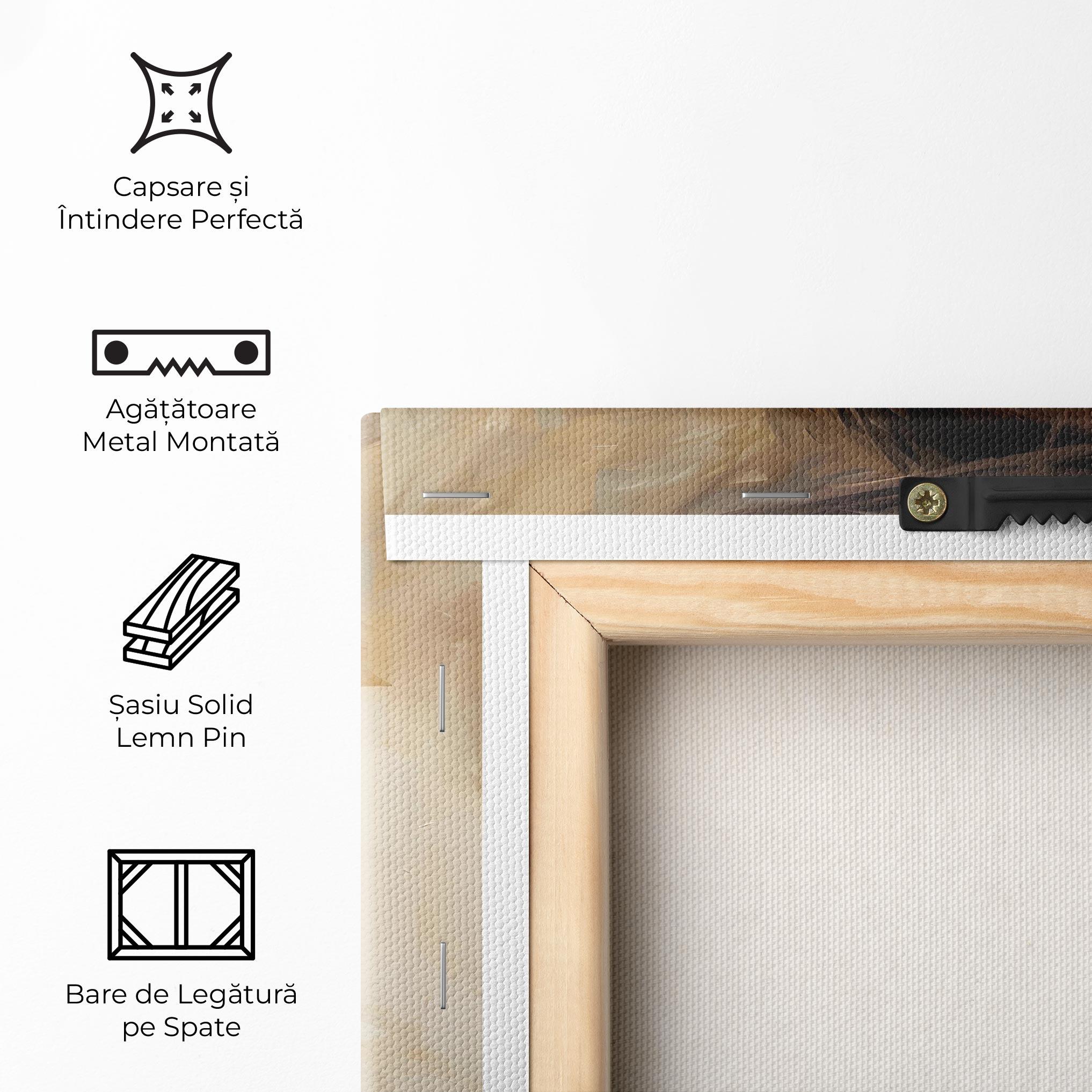 Tablou Canvas Vintage Blue Eyes Art mockup 5