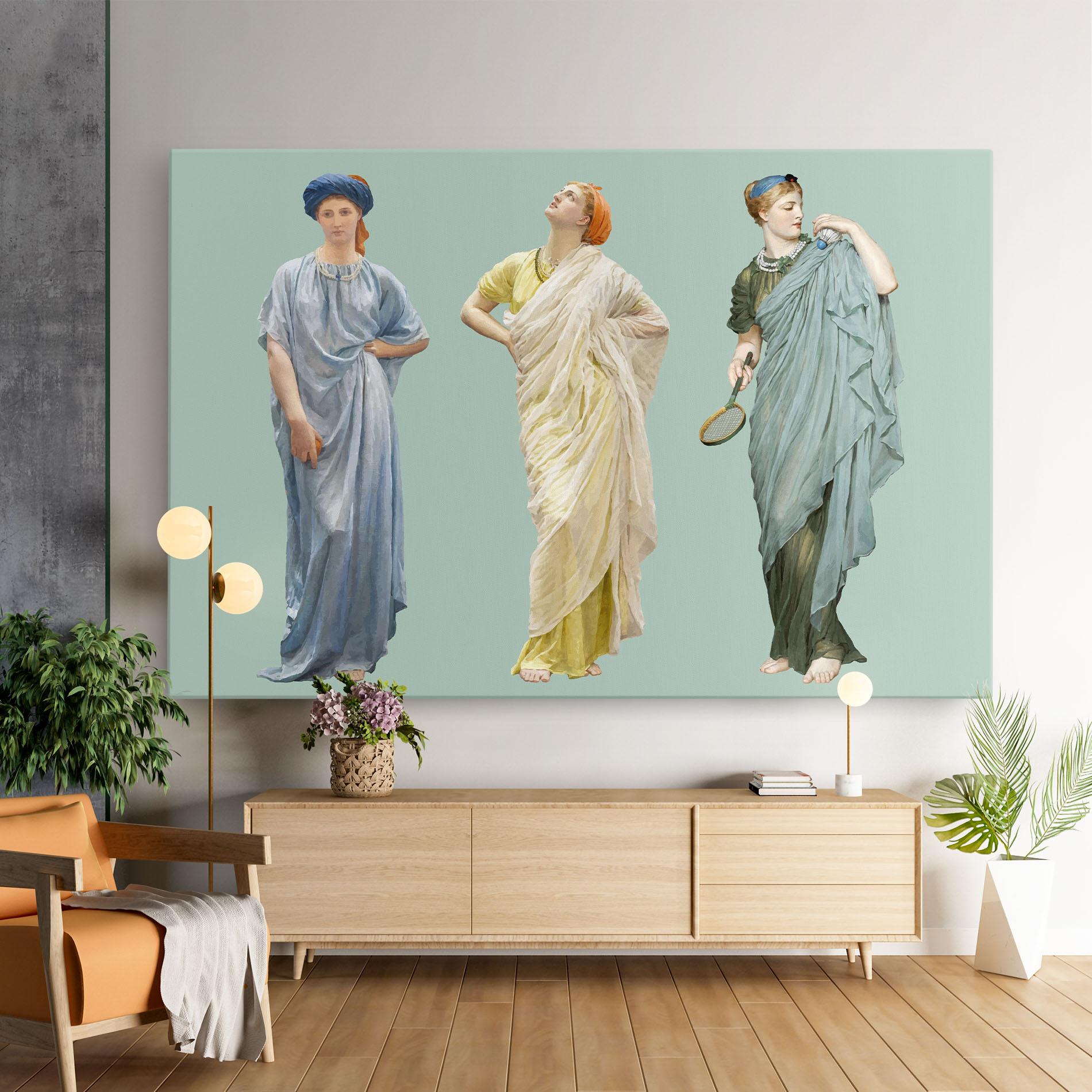 Tablou Canvas Vintage Looking Up mockup 9