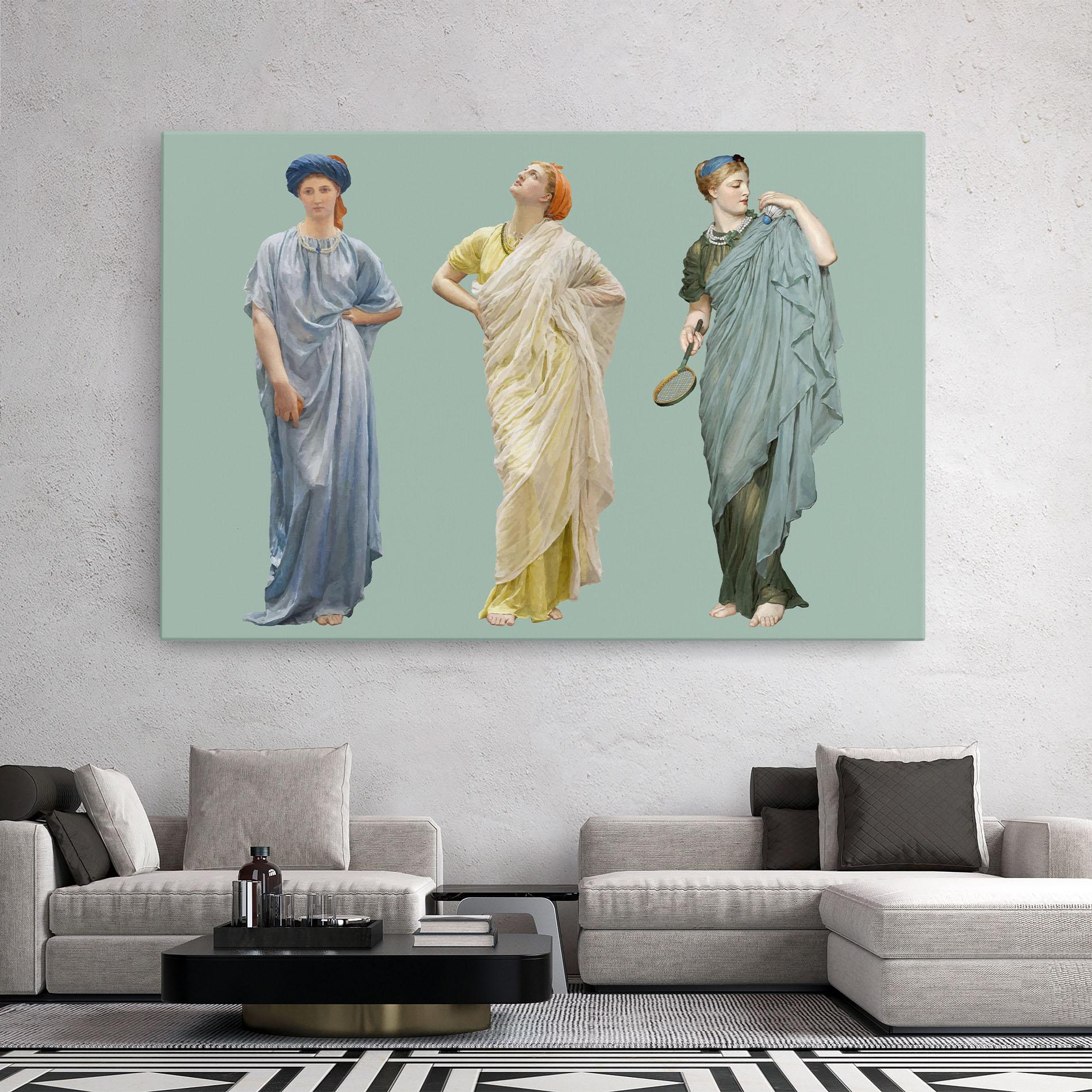 Tablou Canvas Vintage Looking Up mockup 2