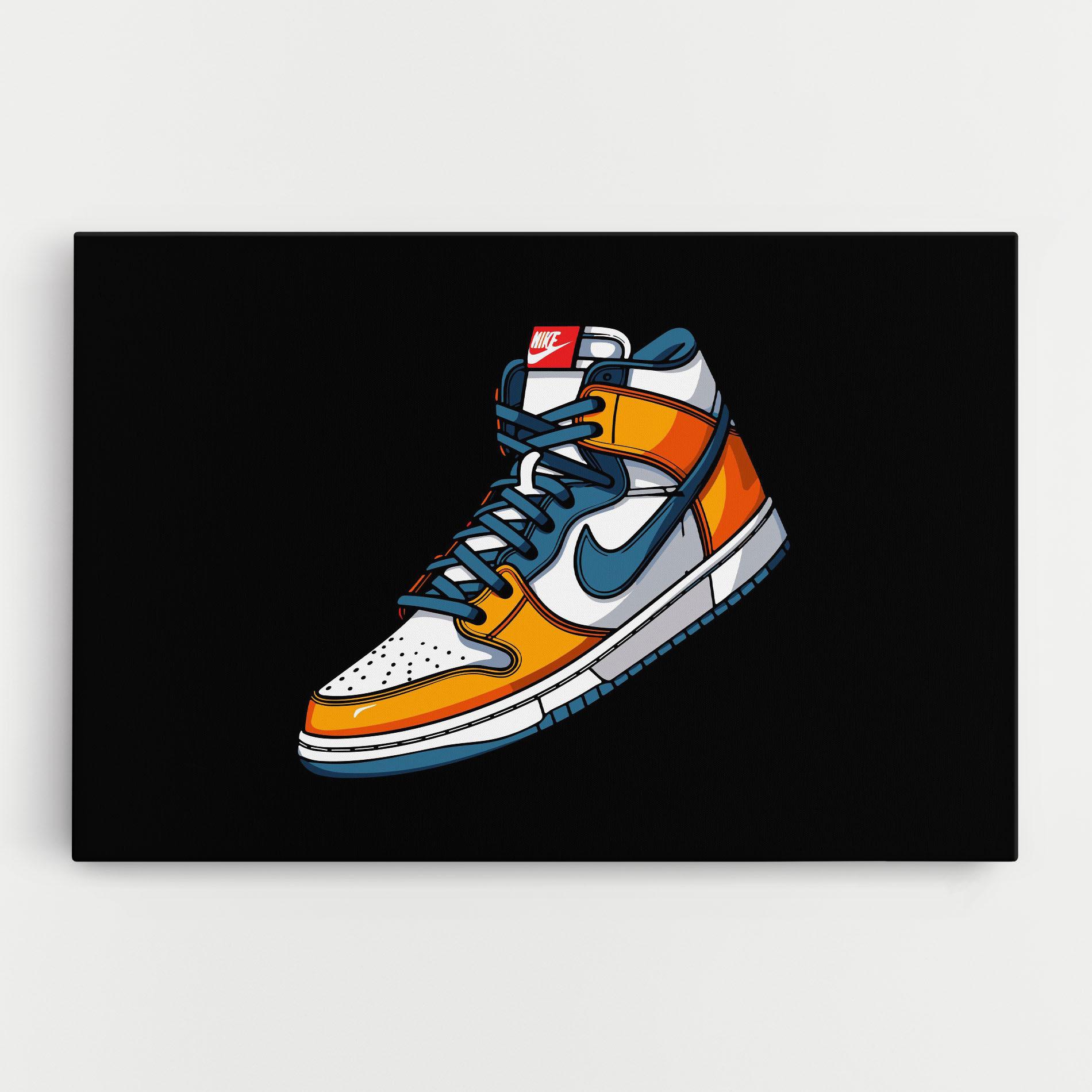 Tablou Canvas Nike Shoe mockup 0