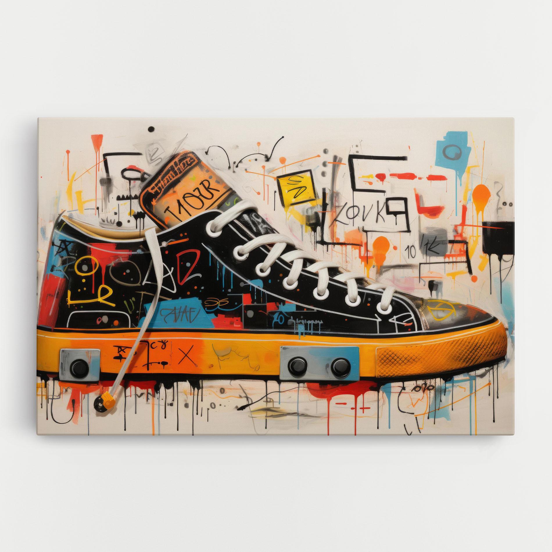 Tablou Canvas Teenager Sneakers mockup 0
