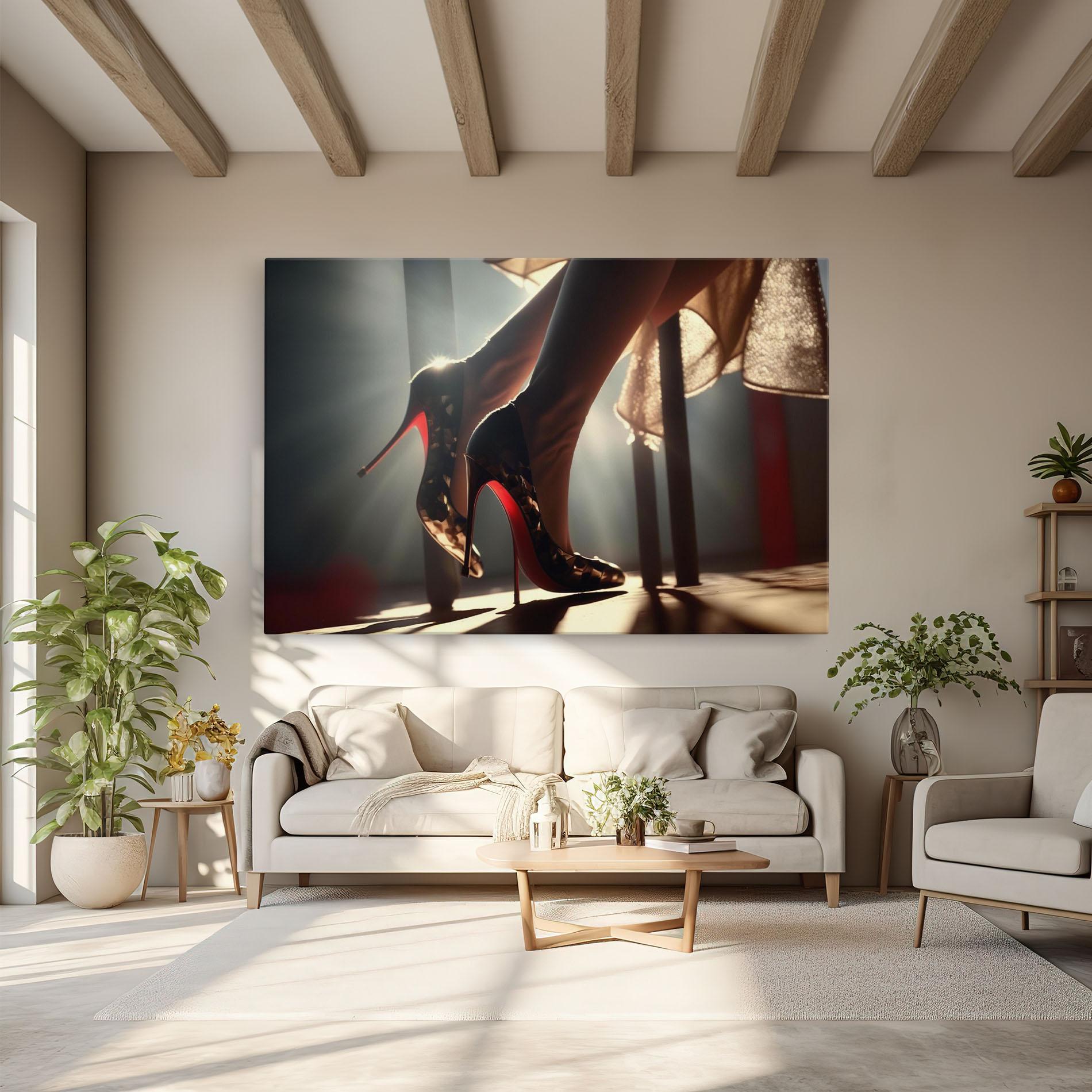 Tablou Canvas Heels In The Sun mockup 6