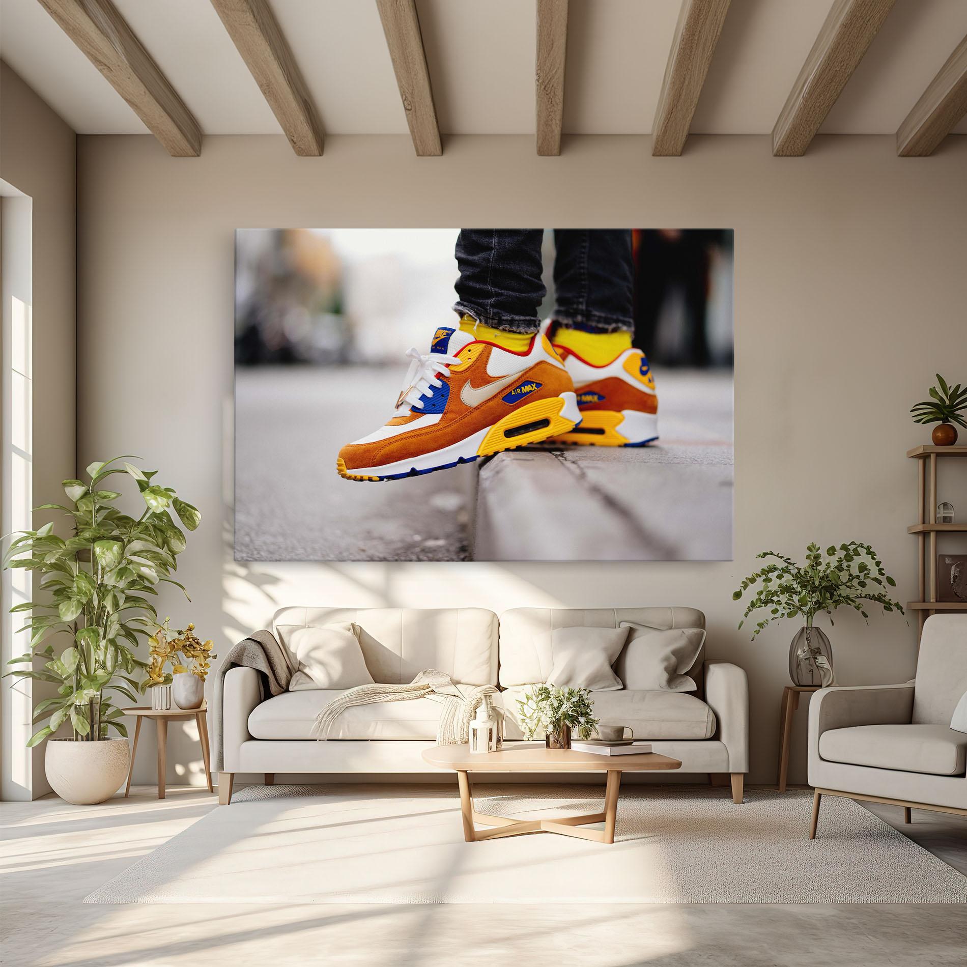 Tablou Canvas Nike Air Max Shoes mockup 6